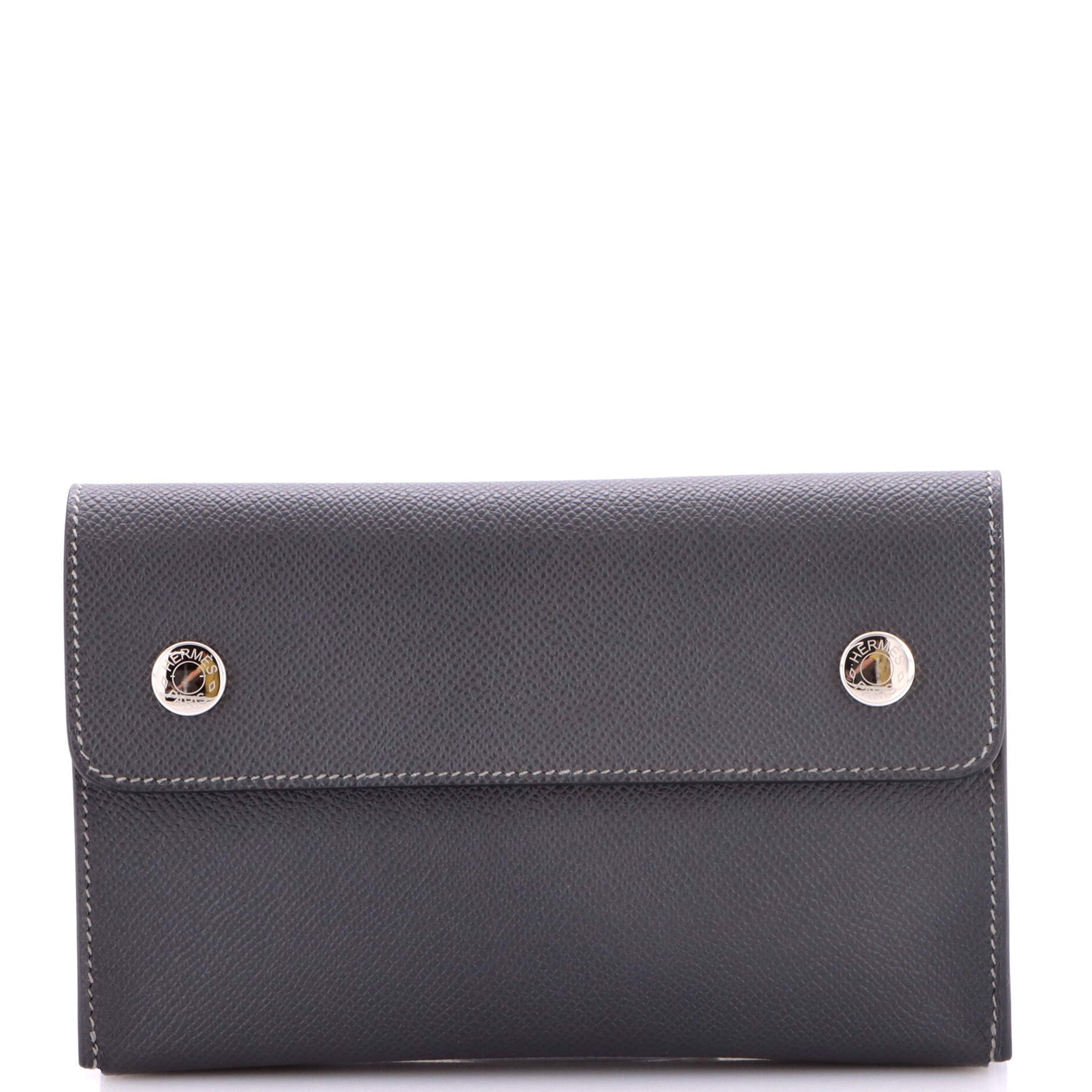 Double Snap Pochette Crossbody Epsom