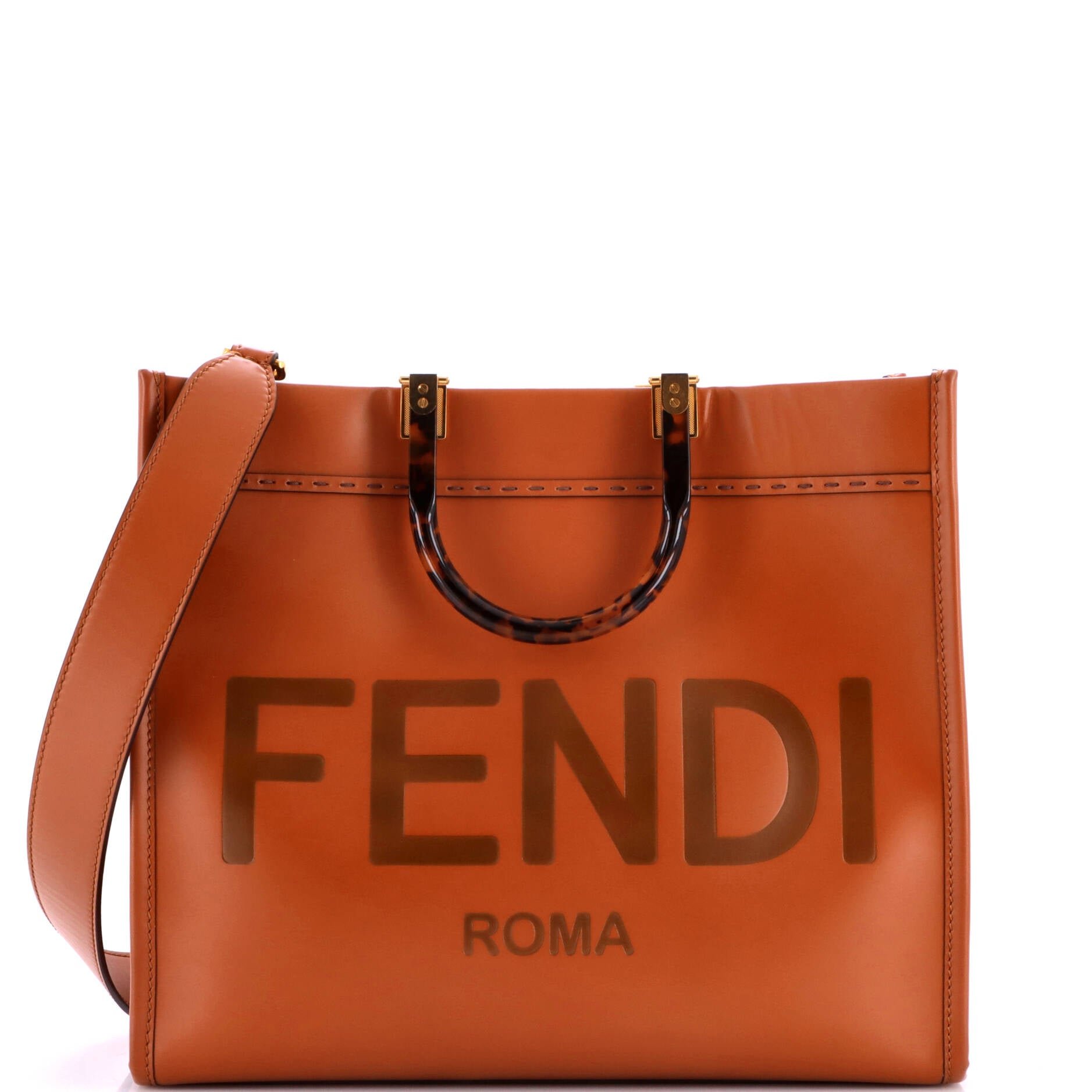 Sunshine Shopper Tote Leather Medium