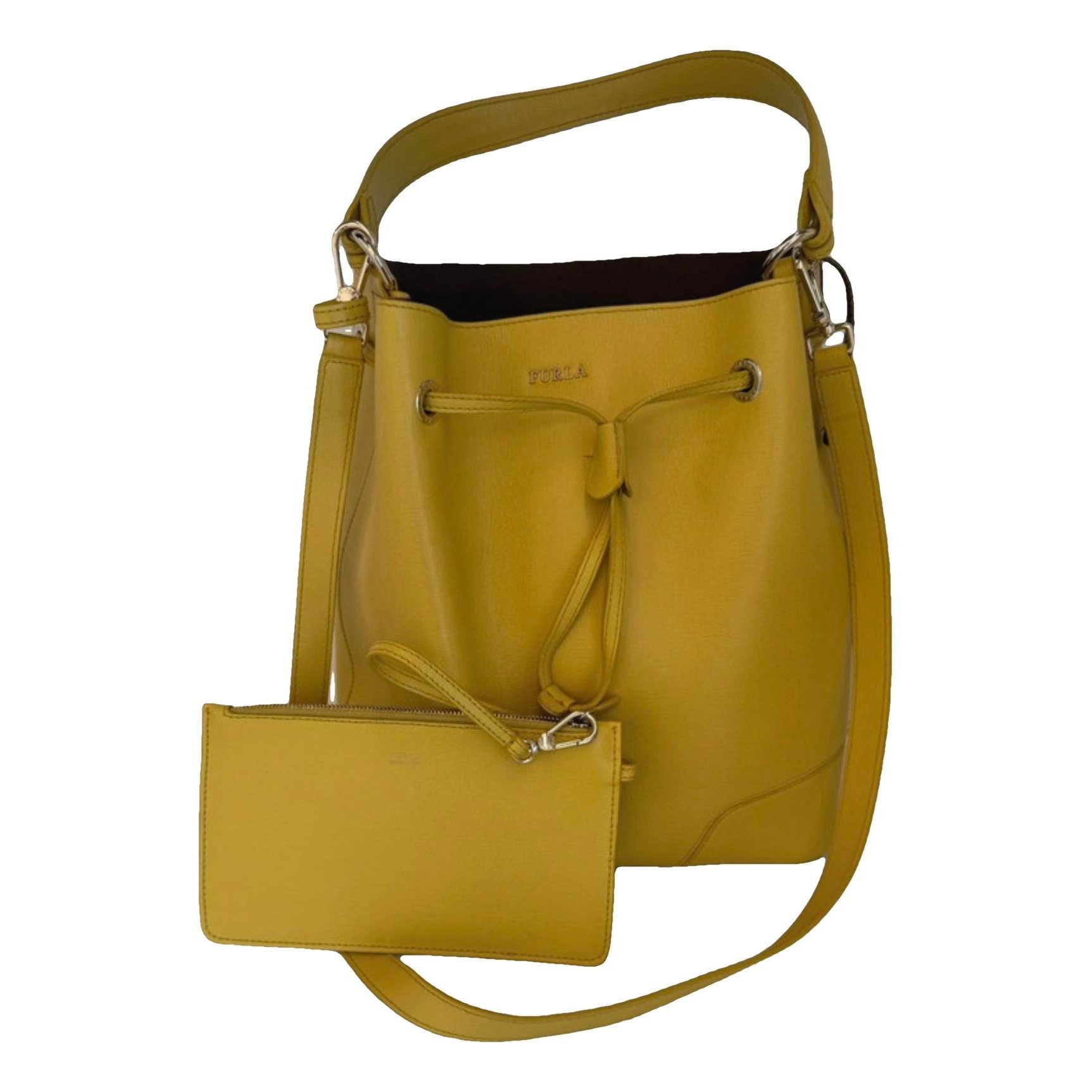 Leather handbag