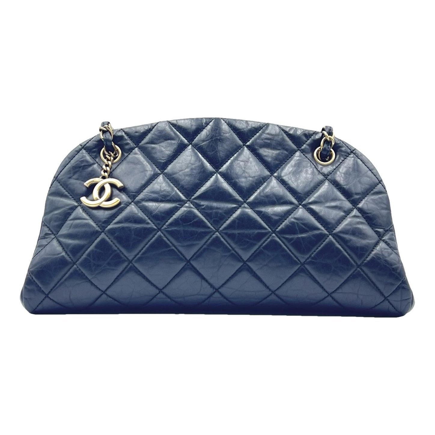 Trendy CC Bowler leather bag
