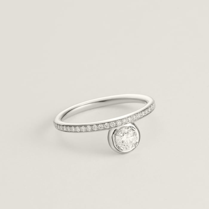 썽 꼴로리 Hermes Petit Jete 솔리테어 인게이지먼트 링