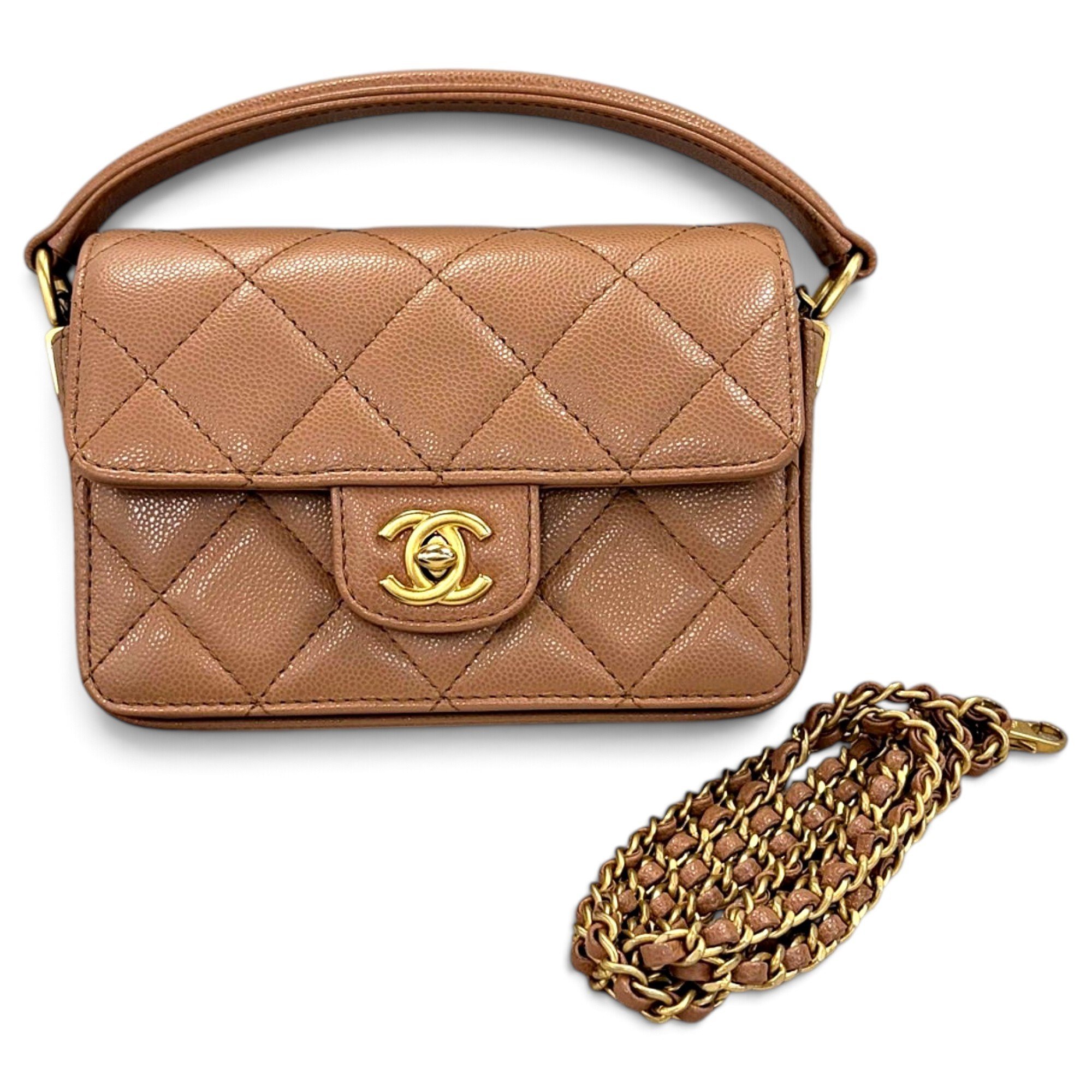 Leather handbag