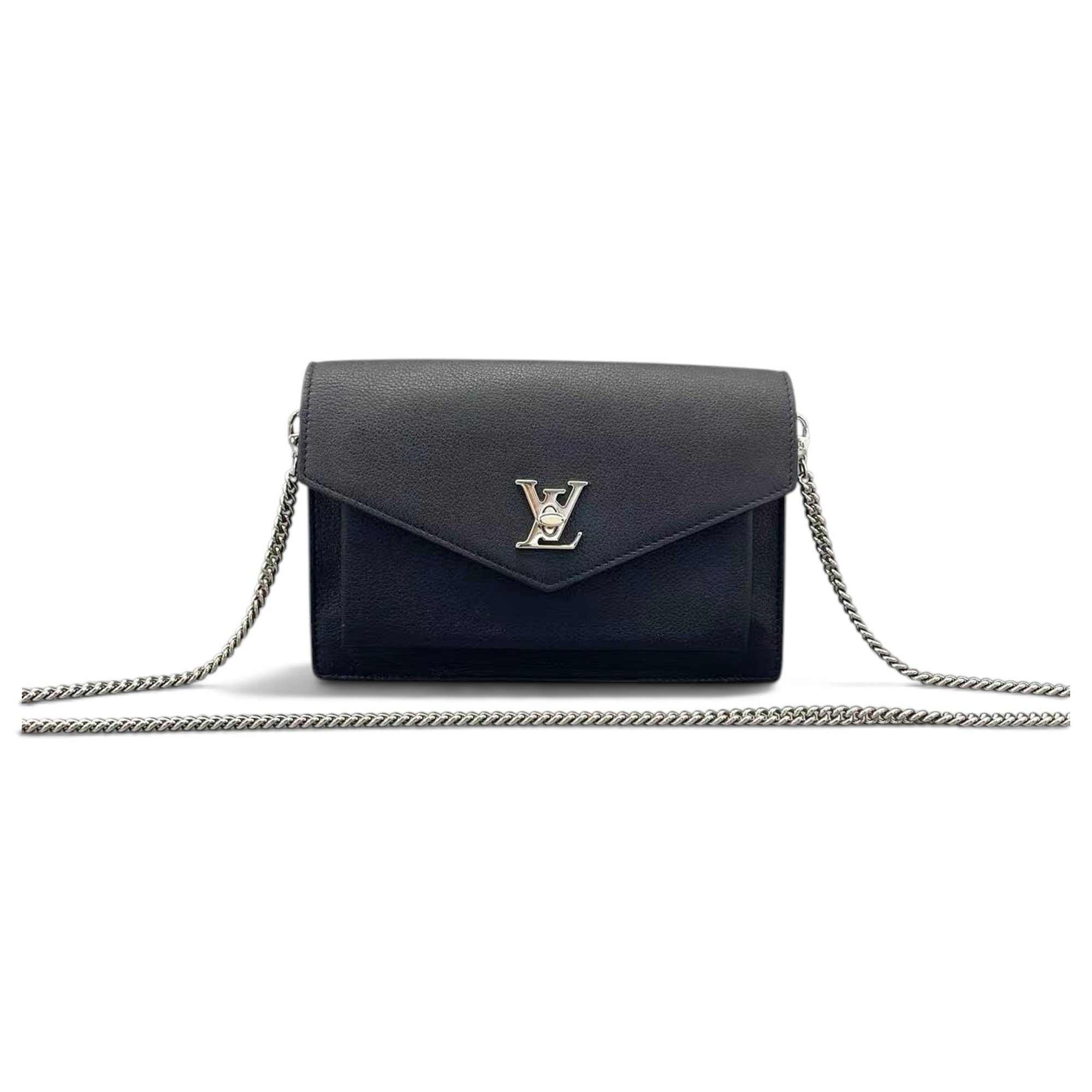 Lockme leather crossbody bag