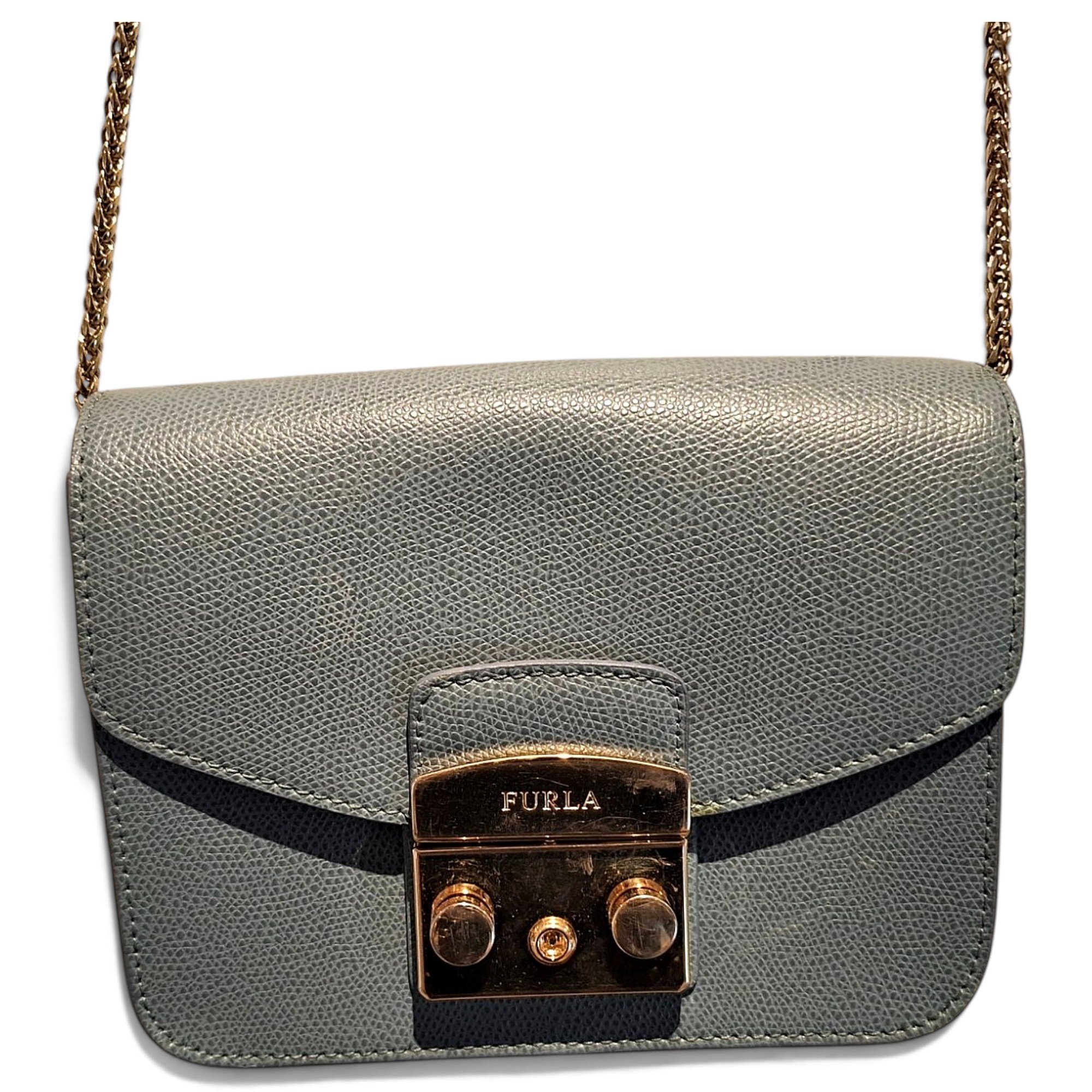 Metropolis leather crossbody bag
