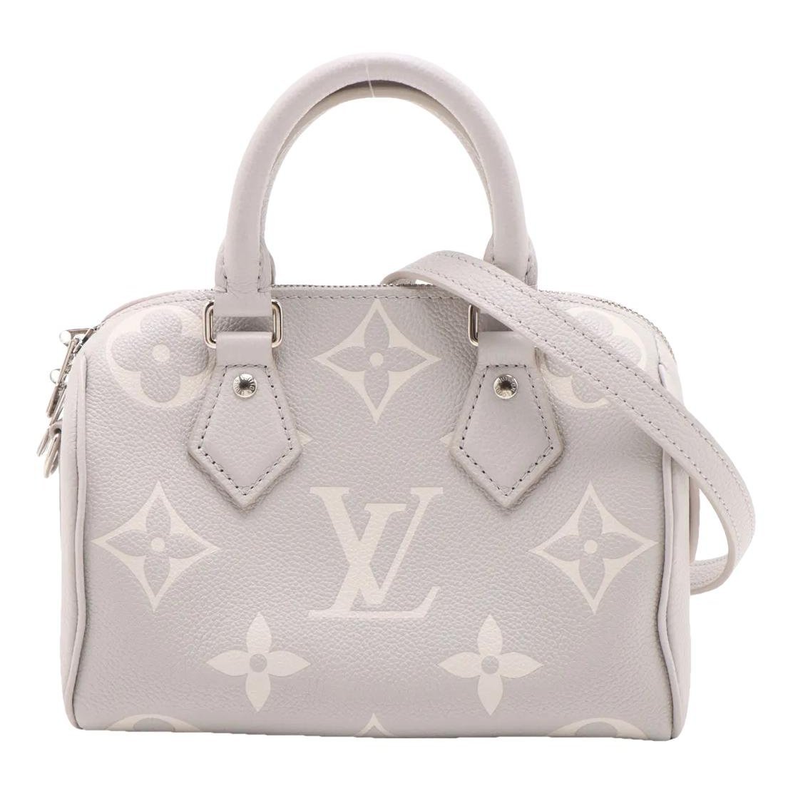 Speedy leather handbag