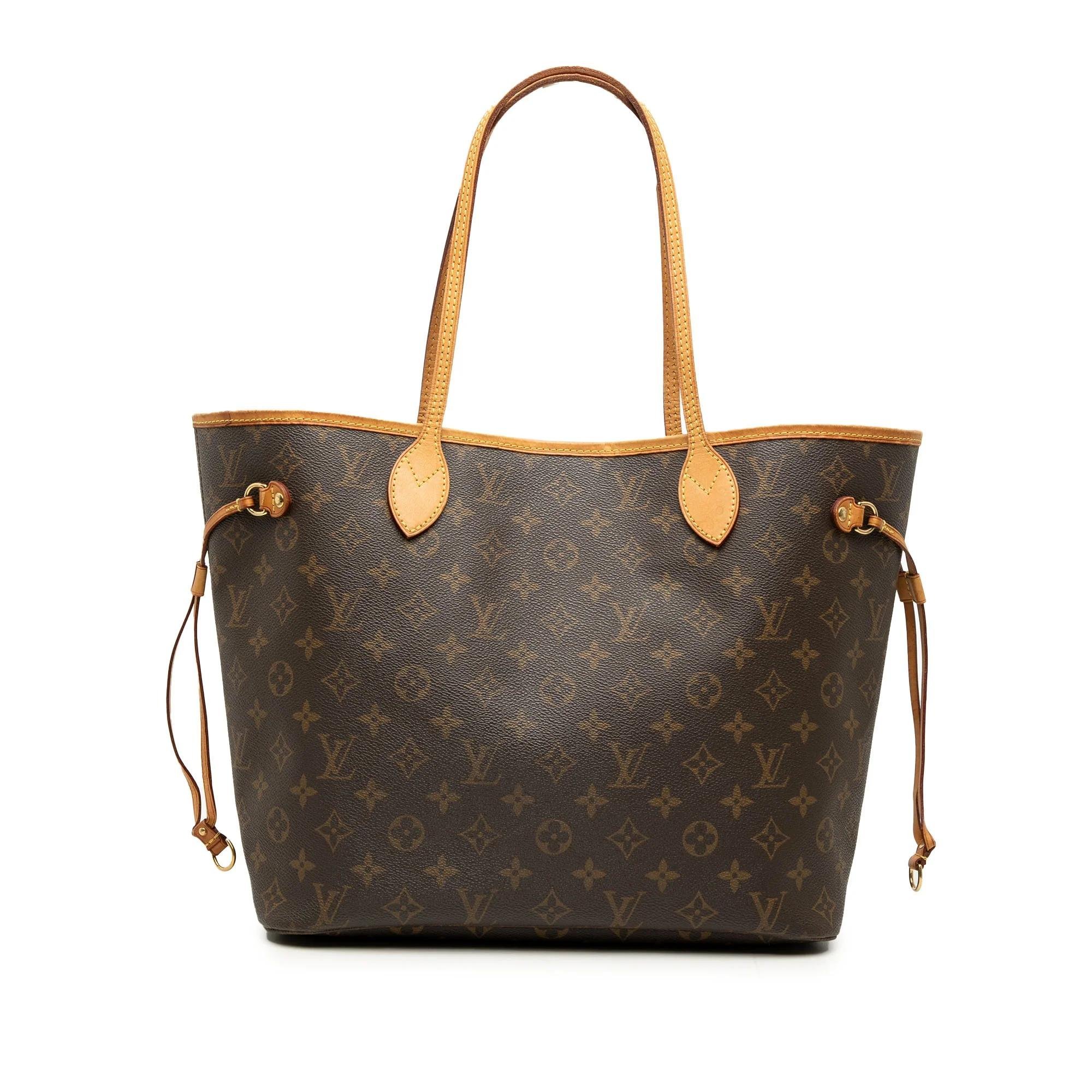 Neverfull leather handbag