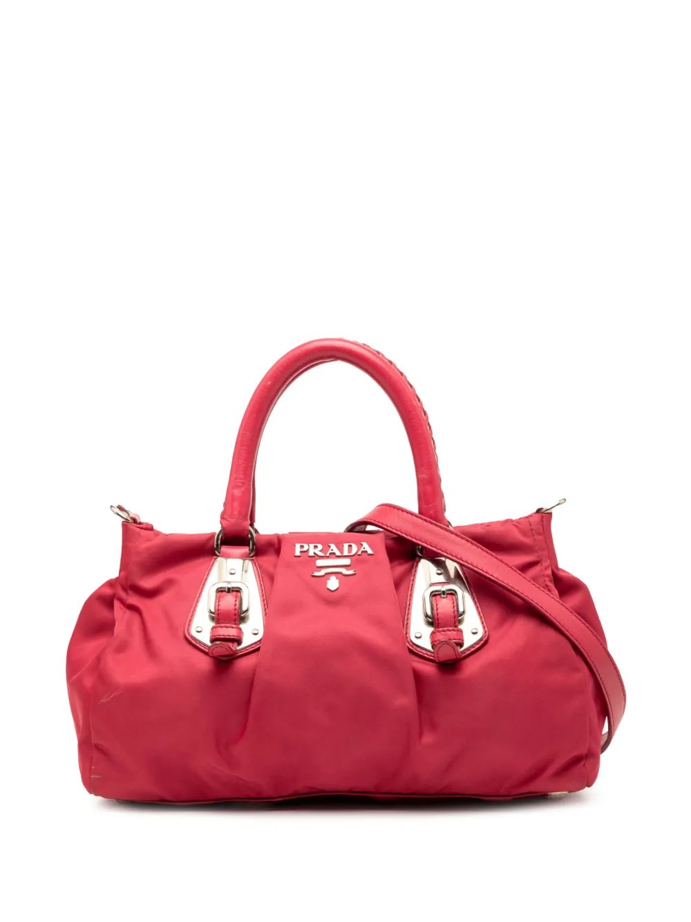 1990-2010 Tessuto Buckle satchel