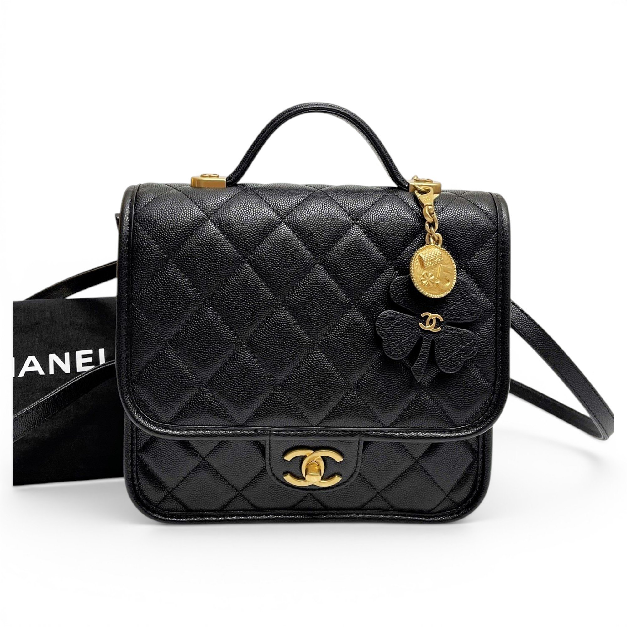 Leather backpack