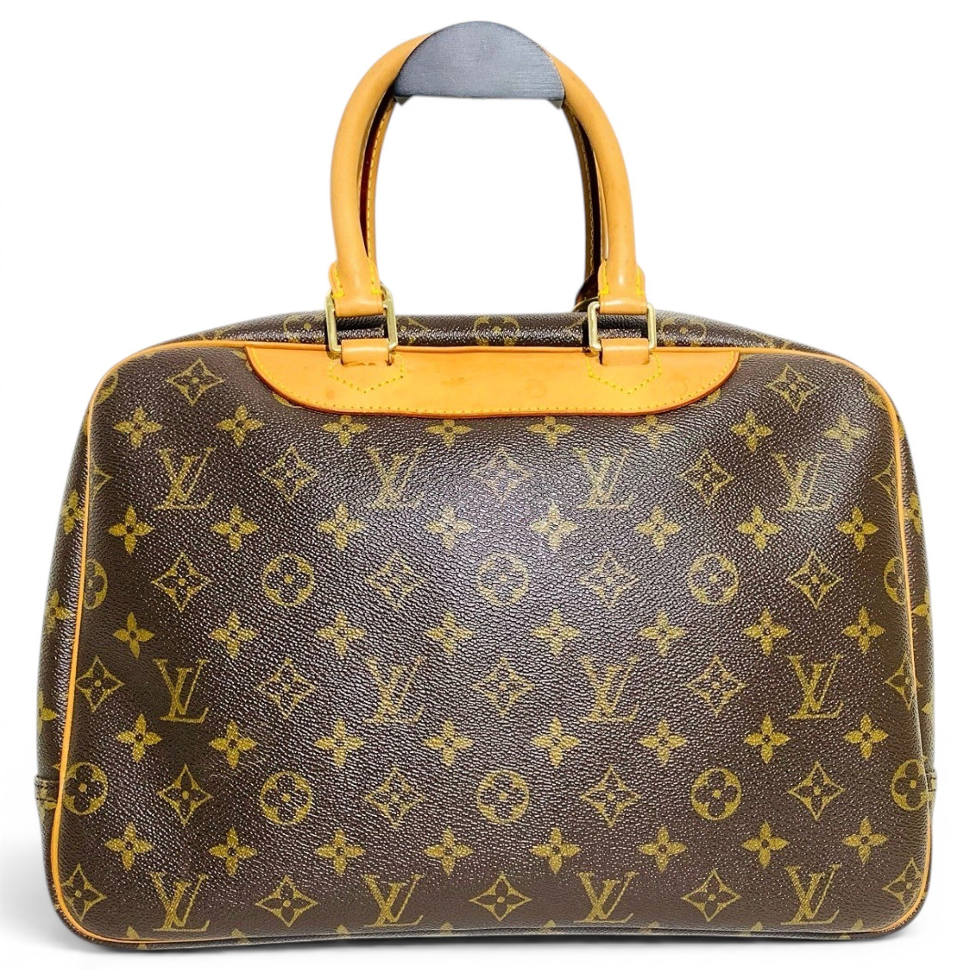 Louis Vuitton Deauville leather handbag
