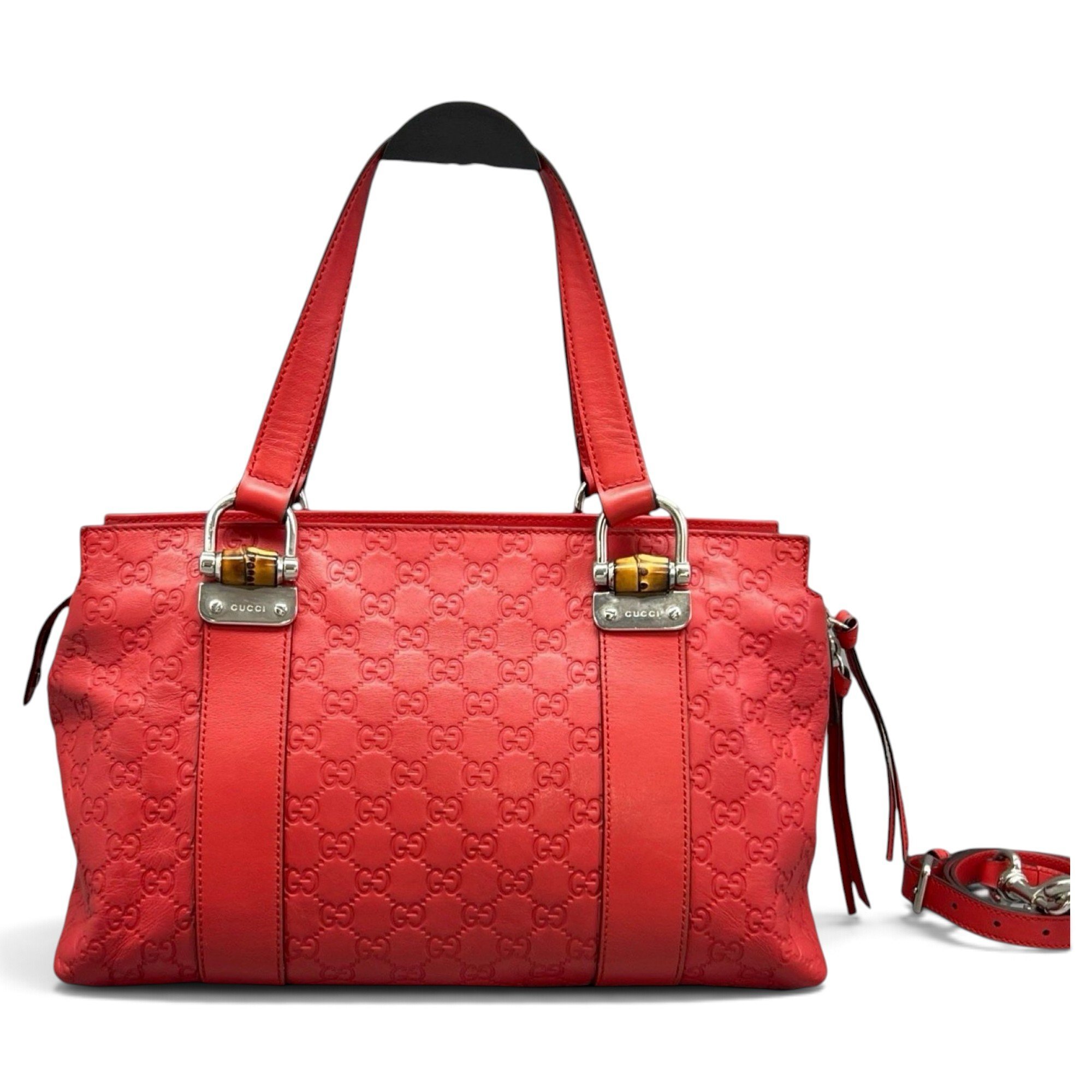 Bamboo Daily Top Handle leather handbag