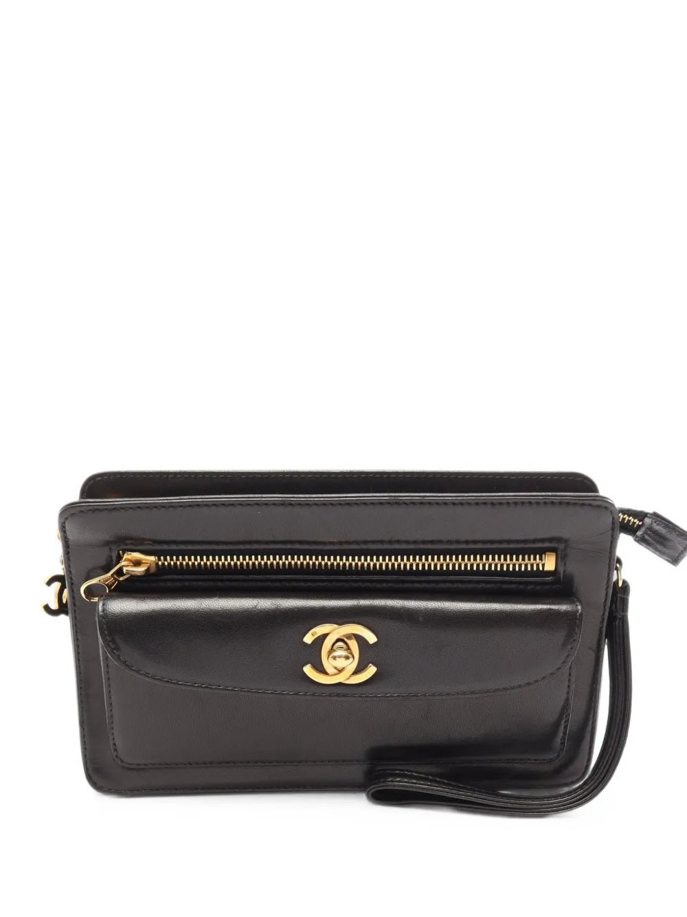1996-1997 CC Coco Mark turn-lock clutch bag