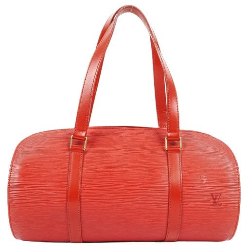 Soufflot Vintage leather handbag