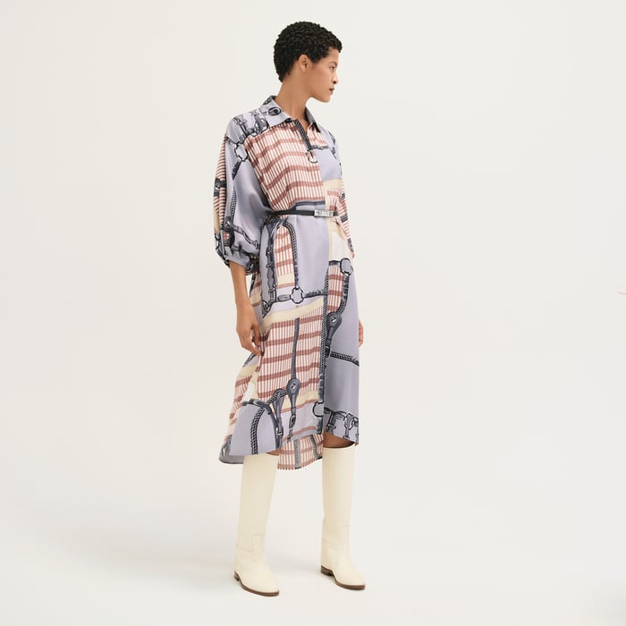 "Coaching Remix" caftan dress
