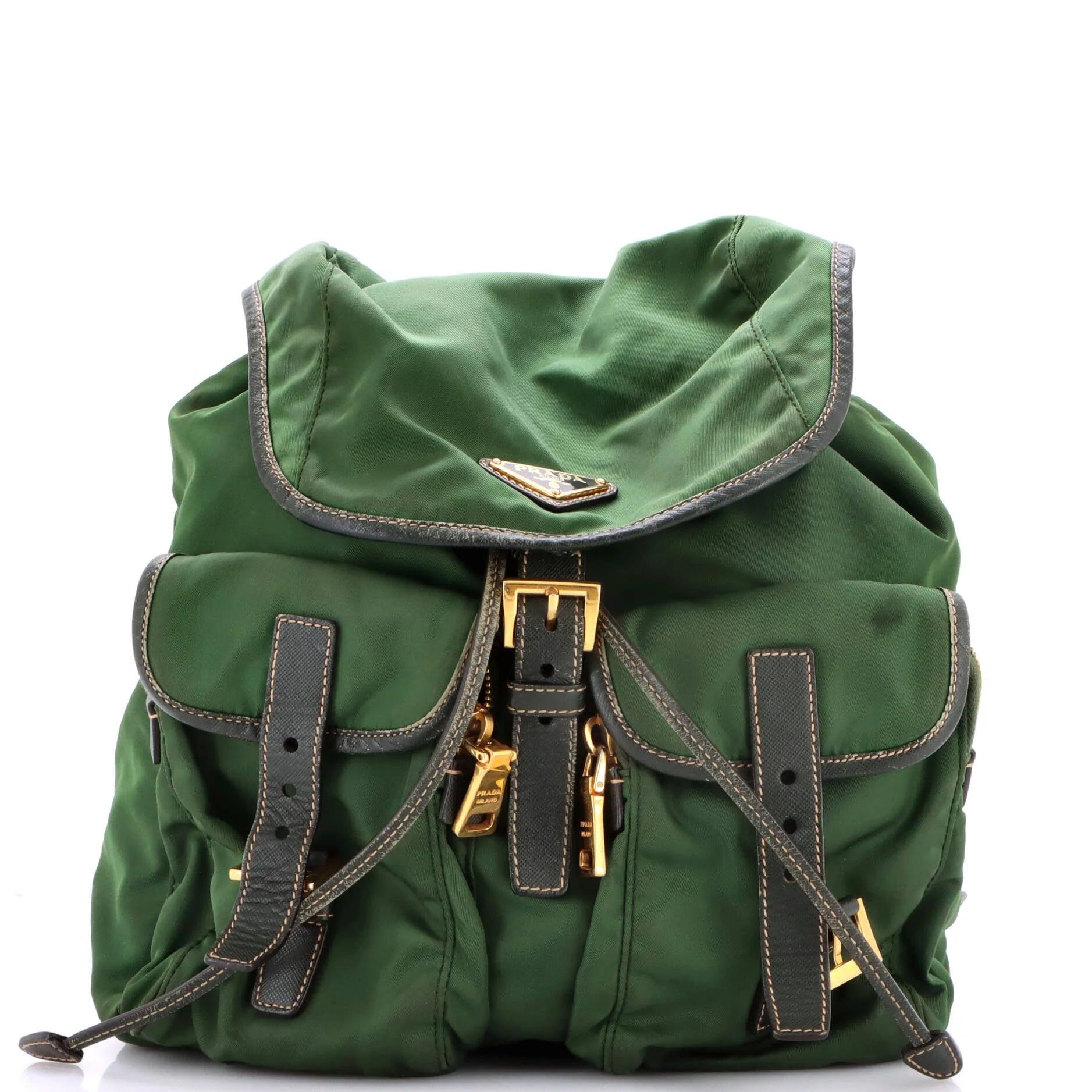 Vinyl backpack