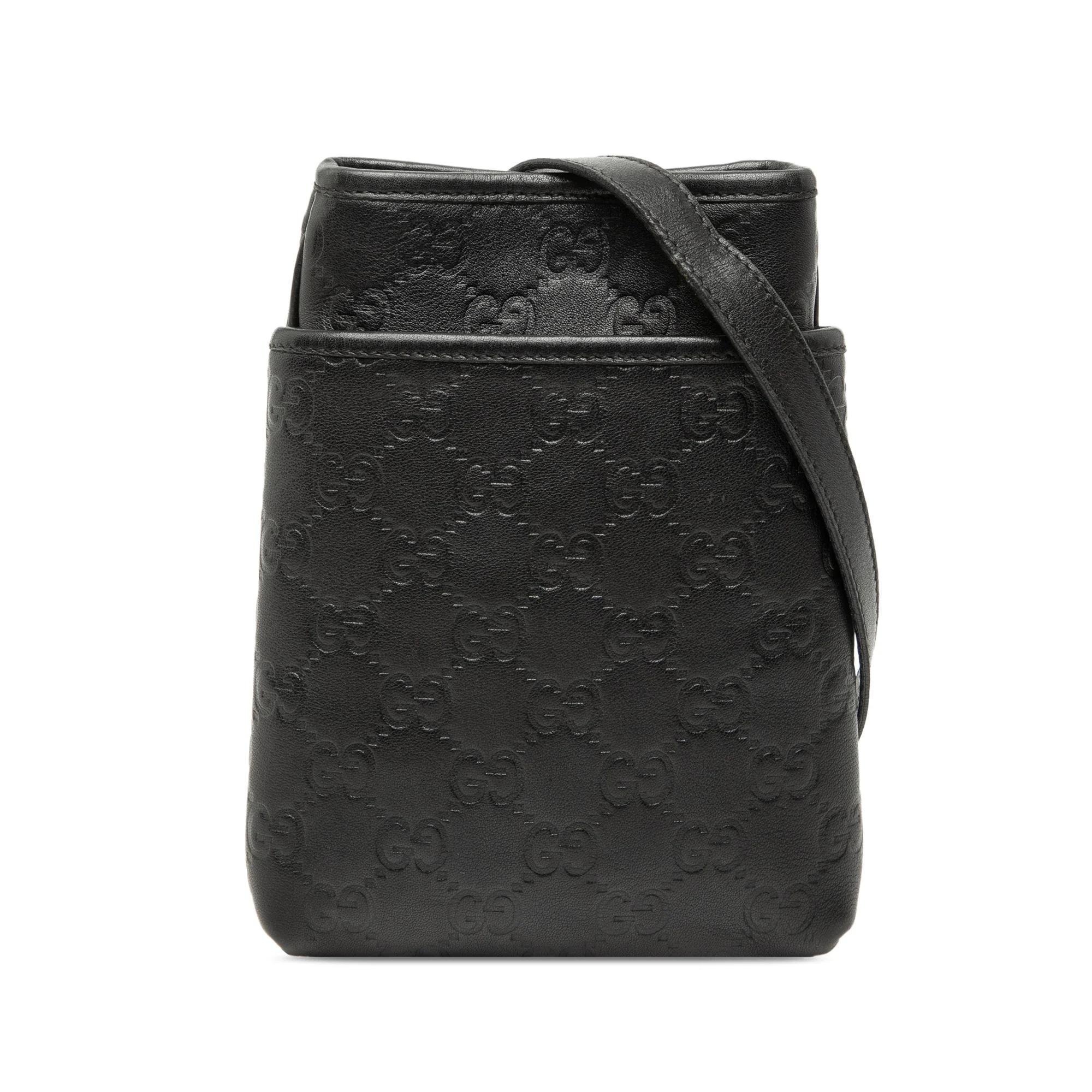 Leather crossbody bag
