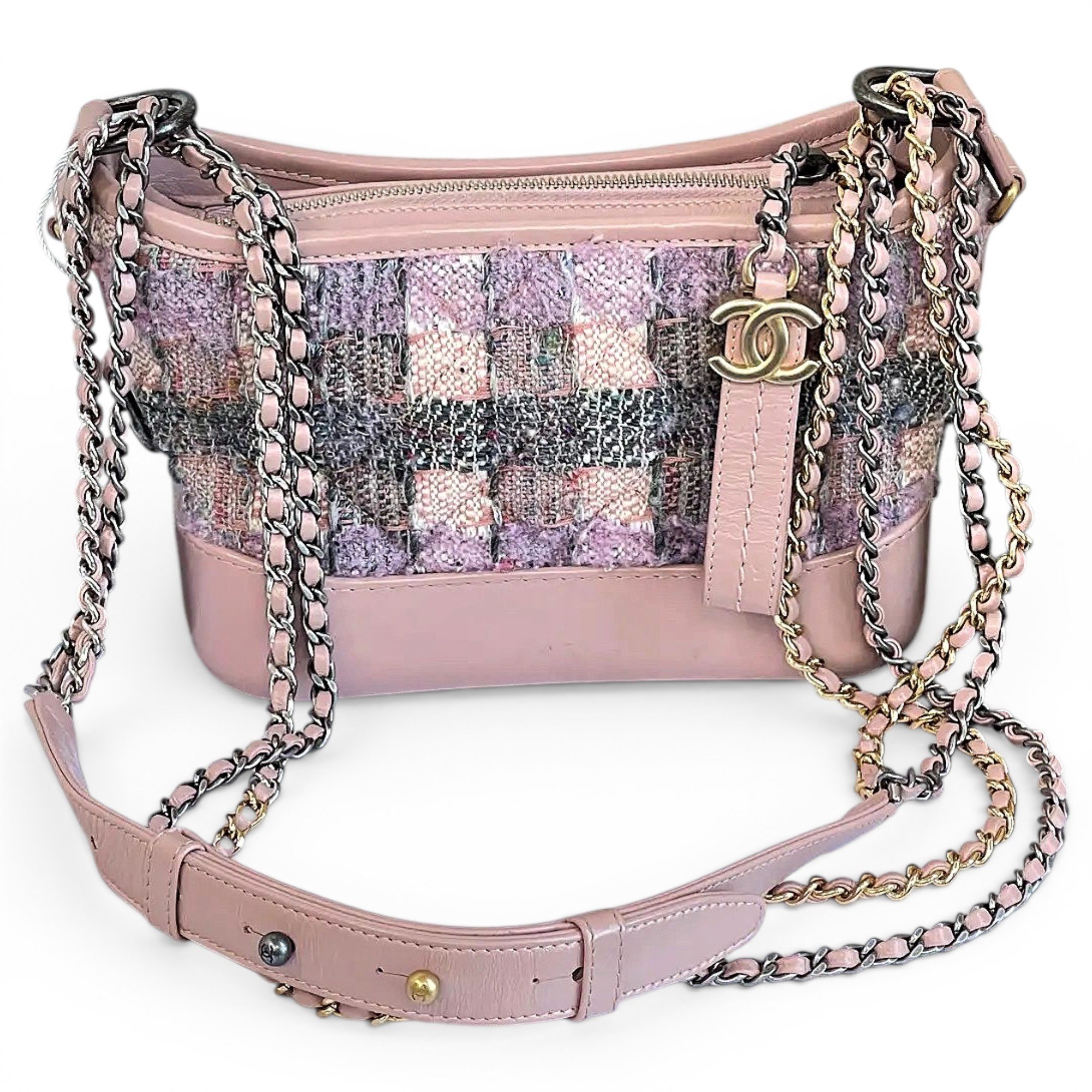 Gabrielle tweed crossbody bag