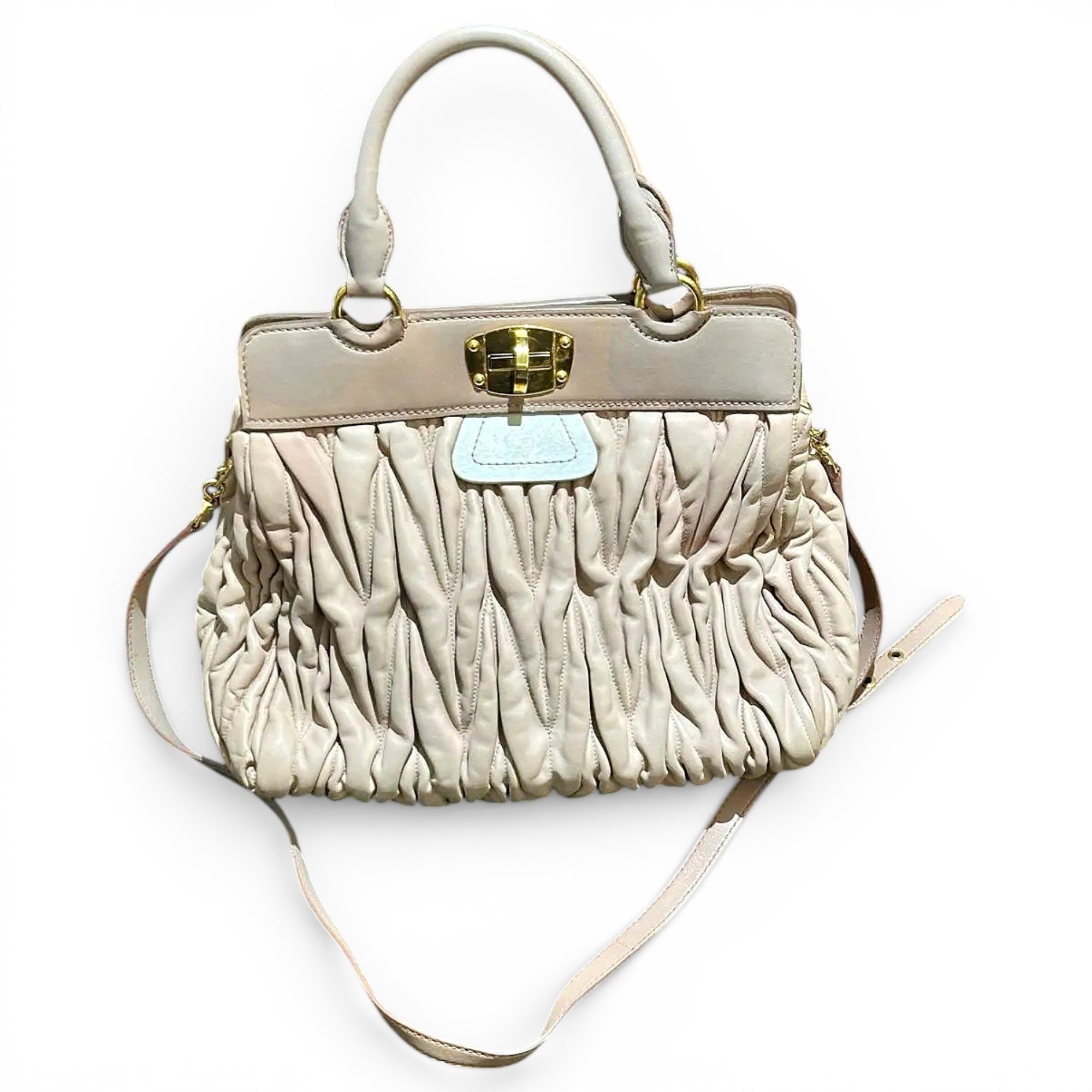 Leather crossbody bag