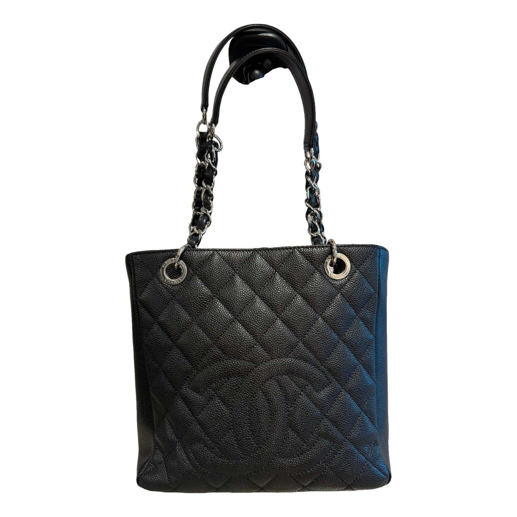 Petite Shopping Tote leather tote