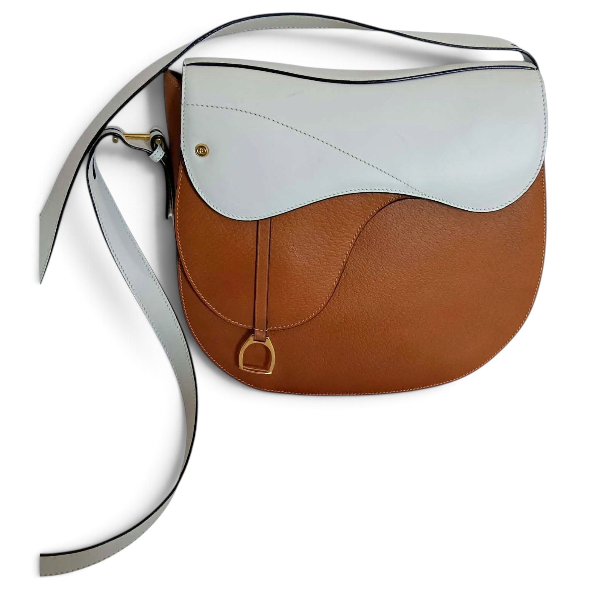 Leather crossbody bag