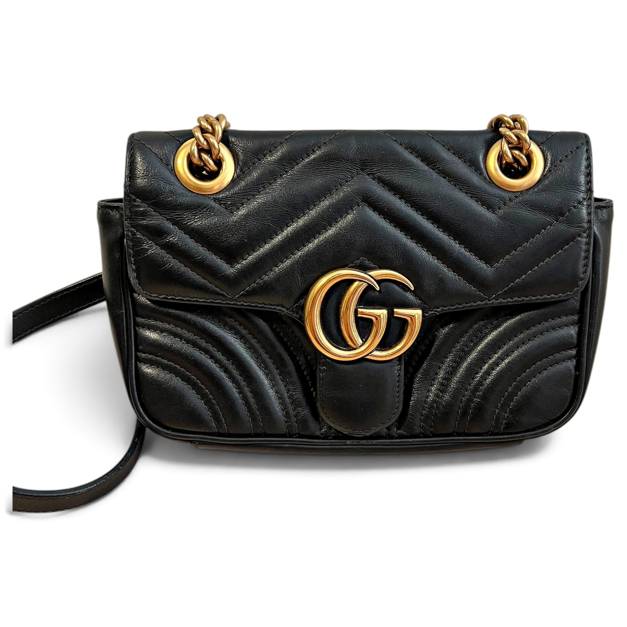 GG Marmont leather handbag