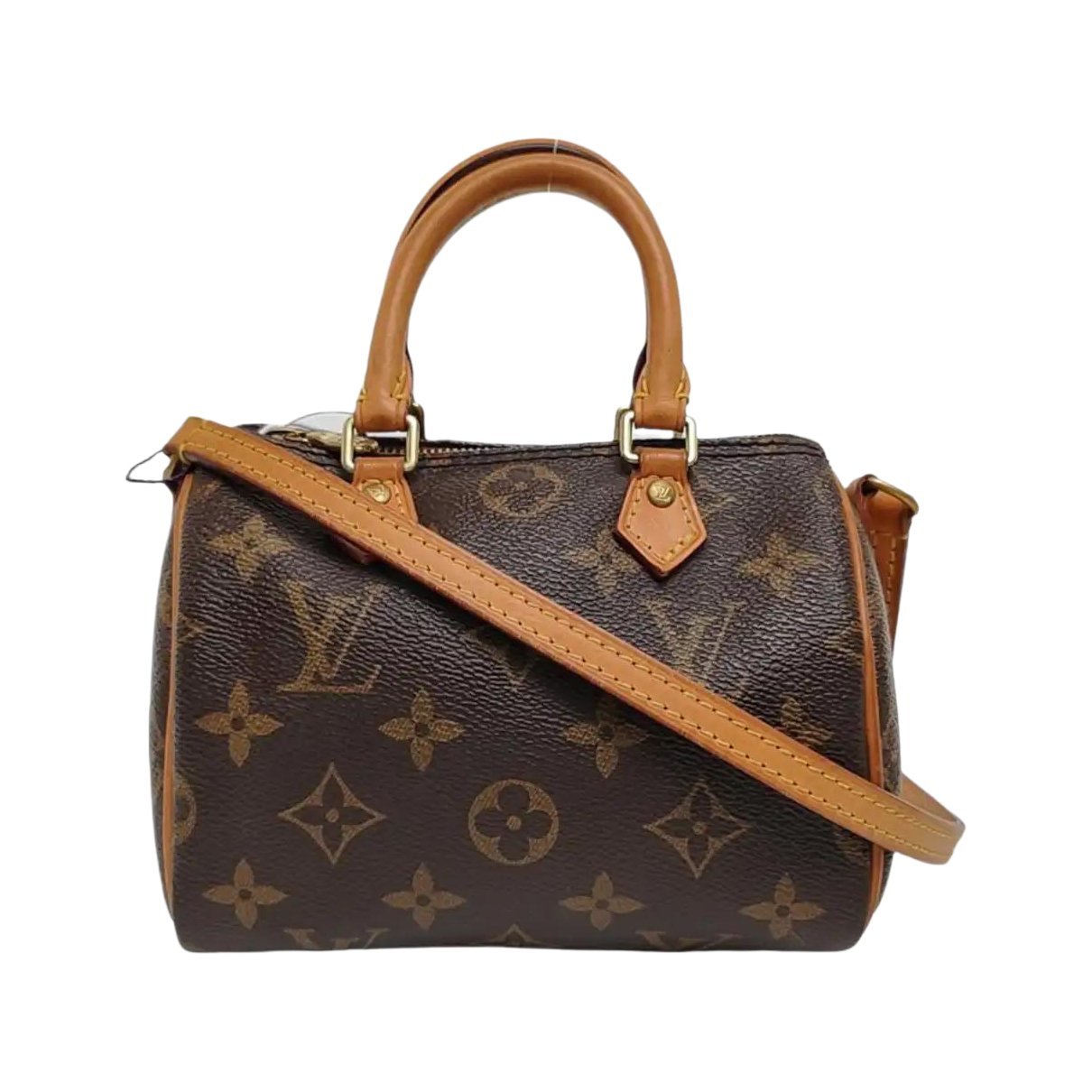 Nano Speedy / Mini HL leather handbag
