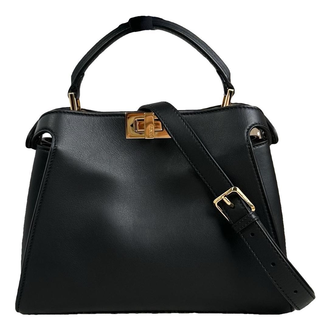 Peekaboo leather handbag