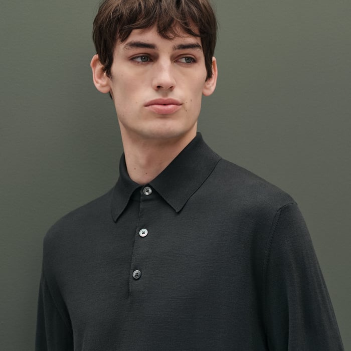 Vert Chrome "Detail H" Polo Shirt
