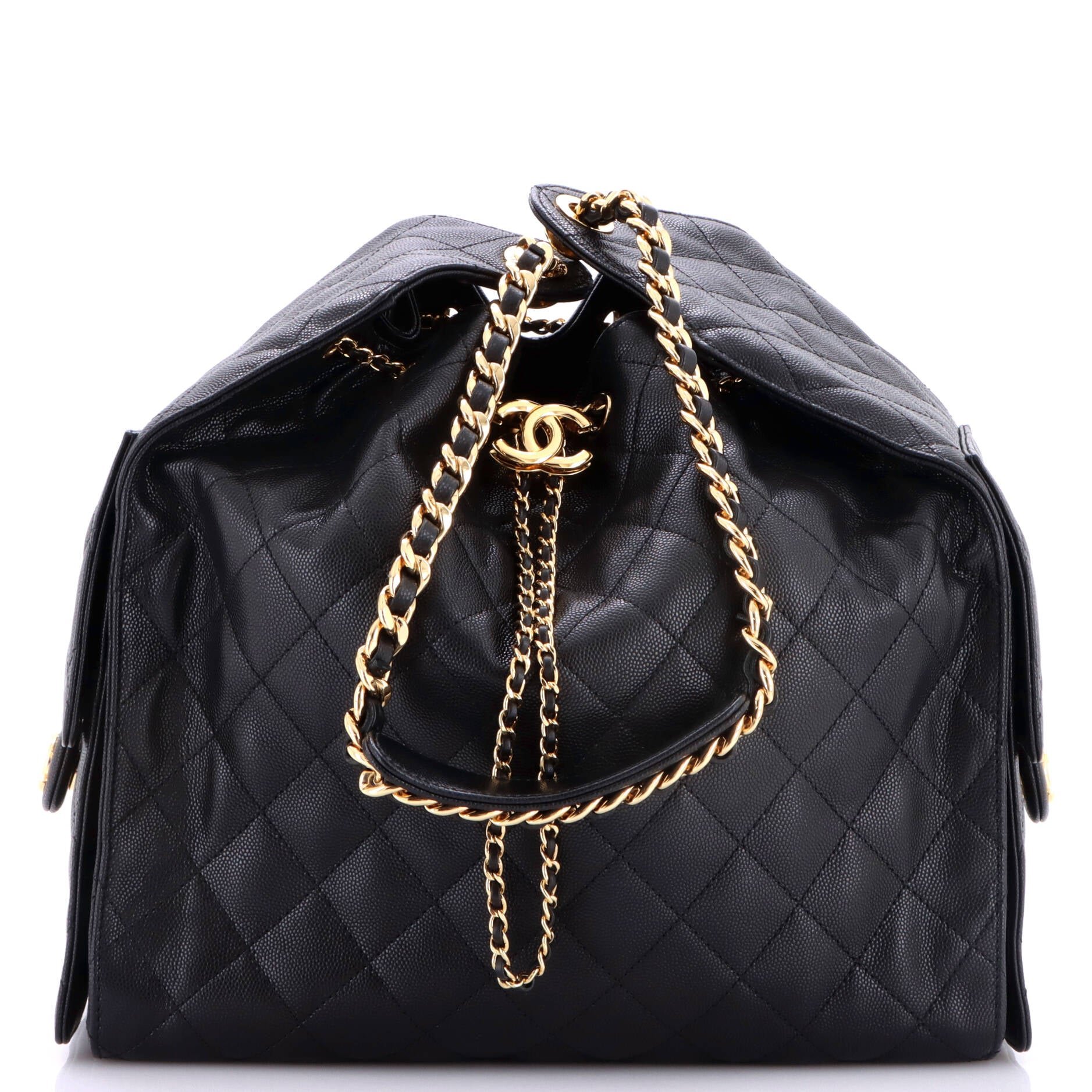 25 Hobo Bag Quilted Caviar Medium