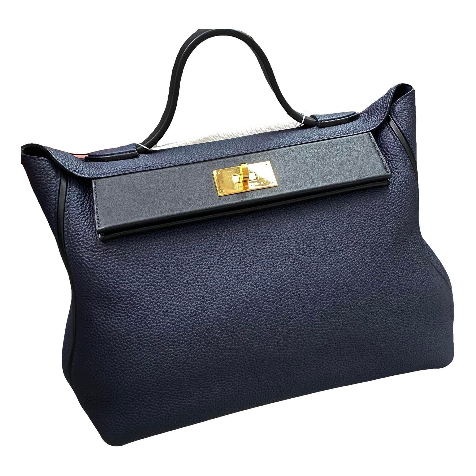 Hermes 24/24 leather handbag