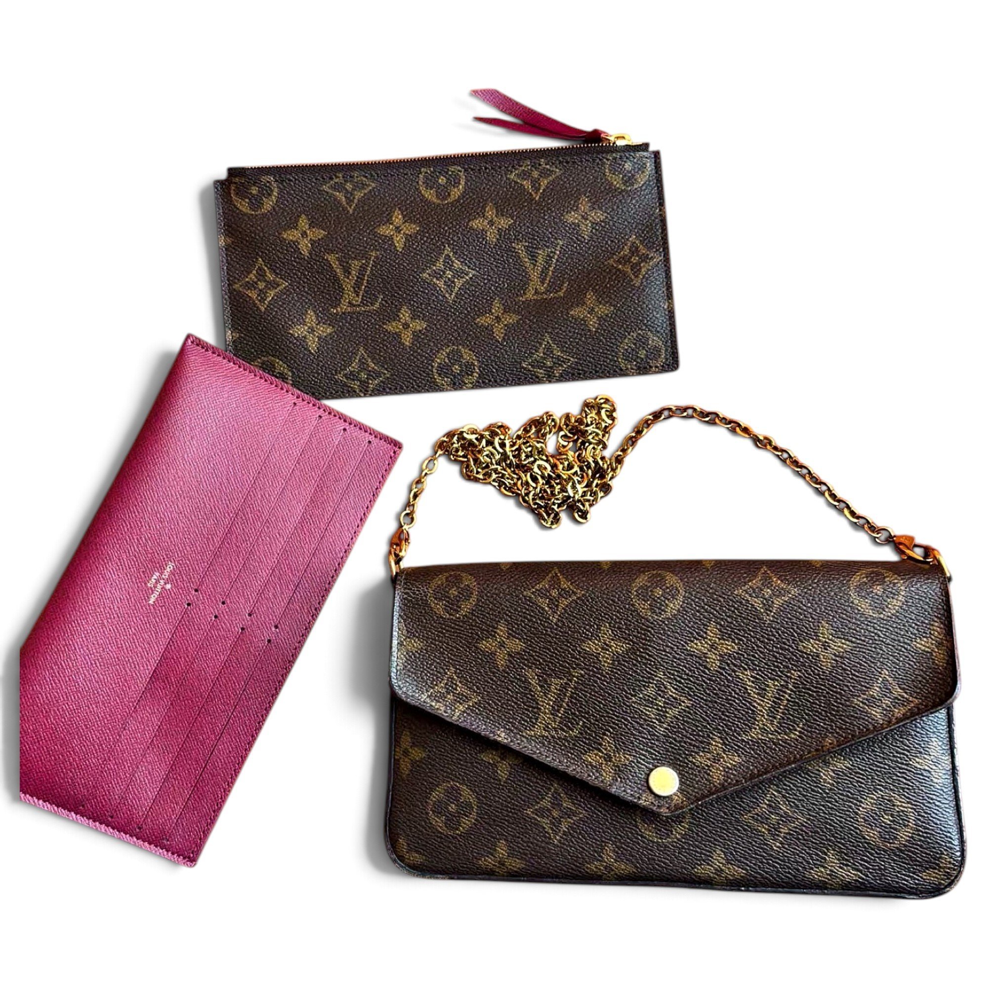 Félicie leather crossbody bag