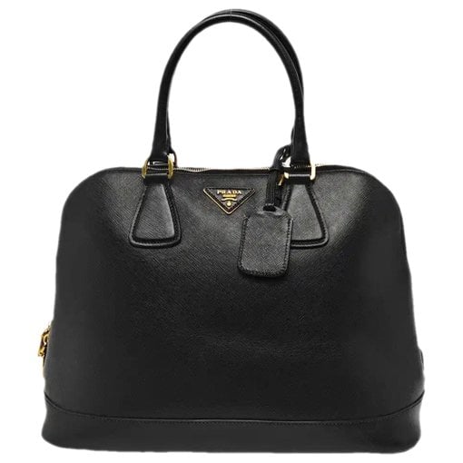 Promenade leather handbag