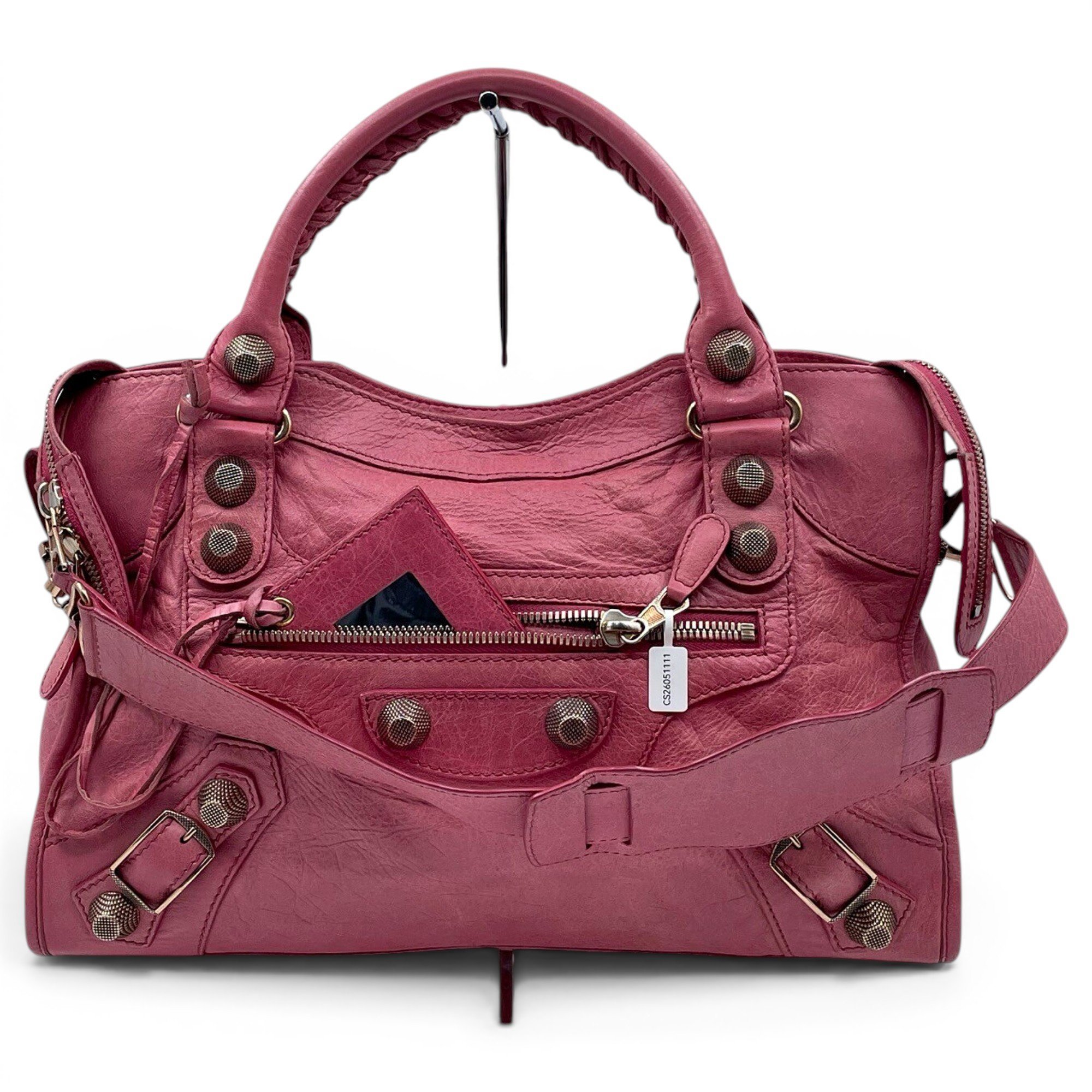 Balenciaga City leather handbag