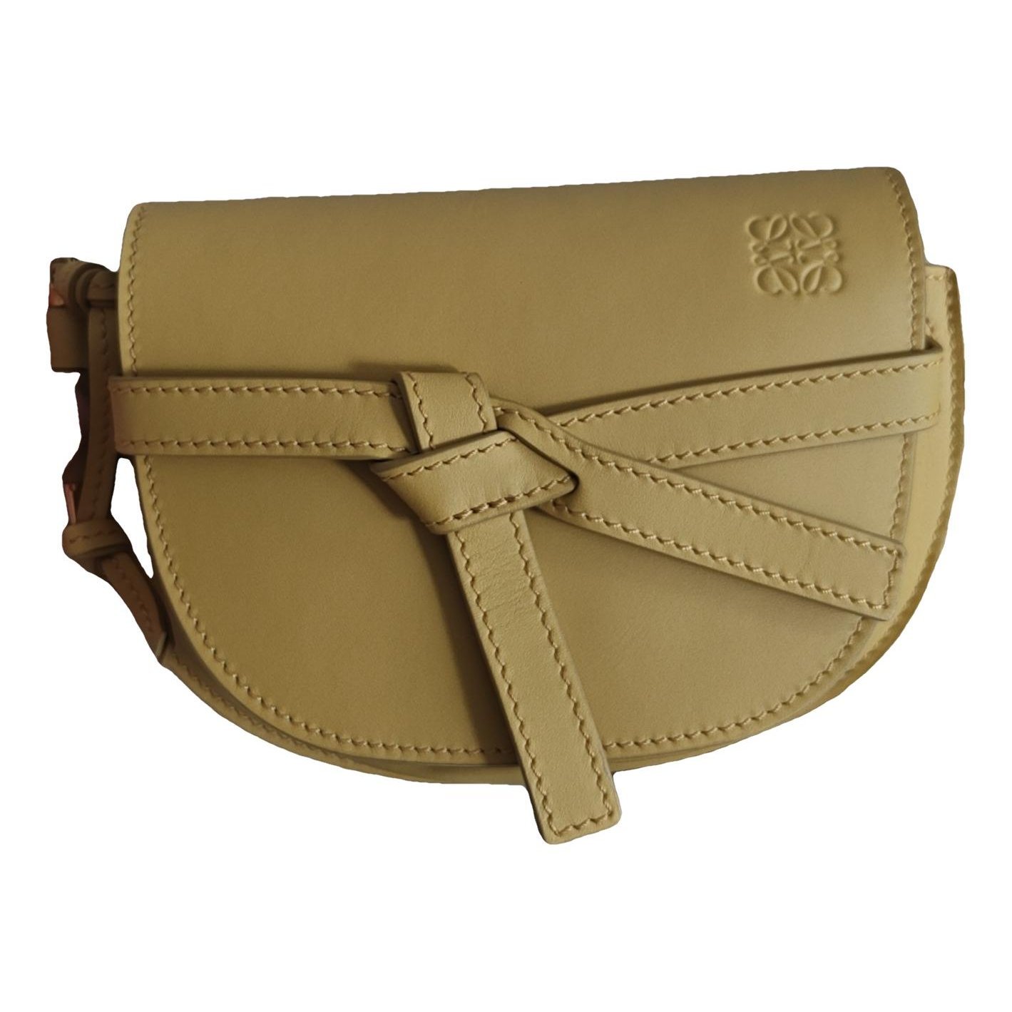 Gate leather crossbody bag