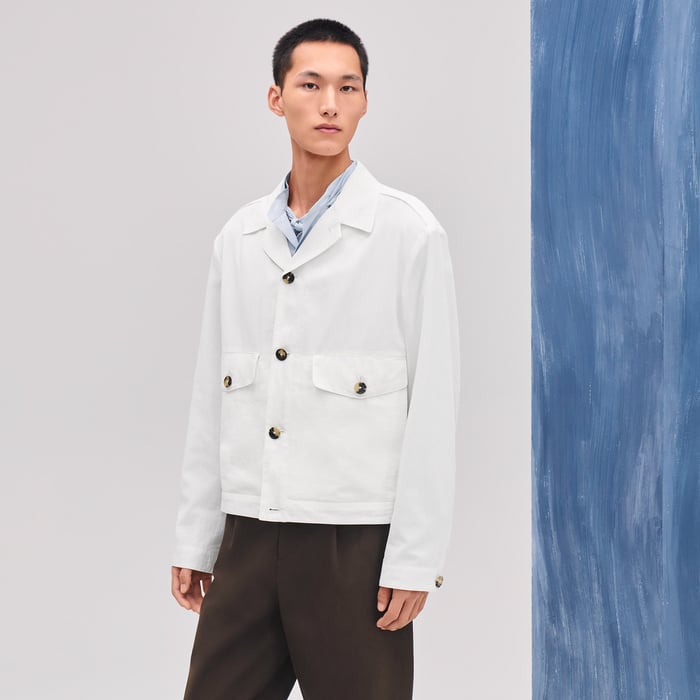 Blanc Straight Cut Jacket