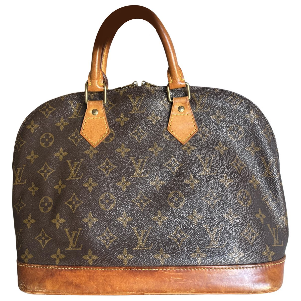 Alma leather handbag