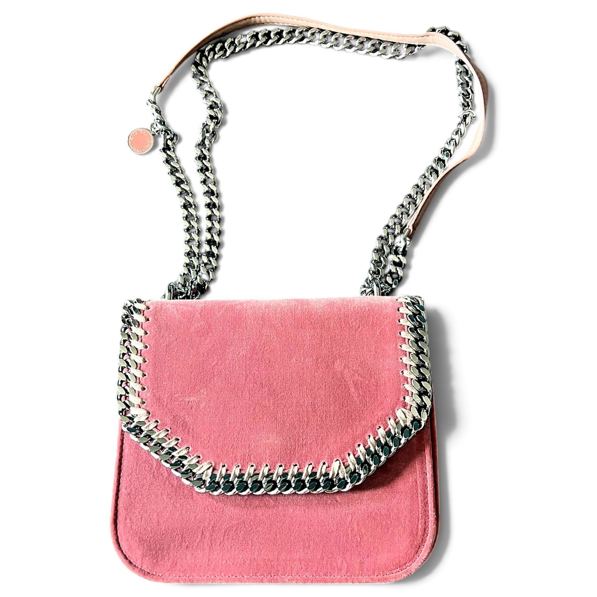 Falabella Box velvet handbag