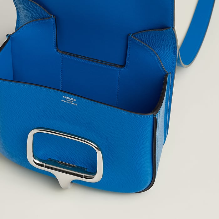 Bleu Hydra Hermès Della Cavalleria Mini Bag II