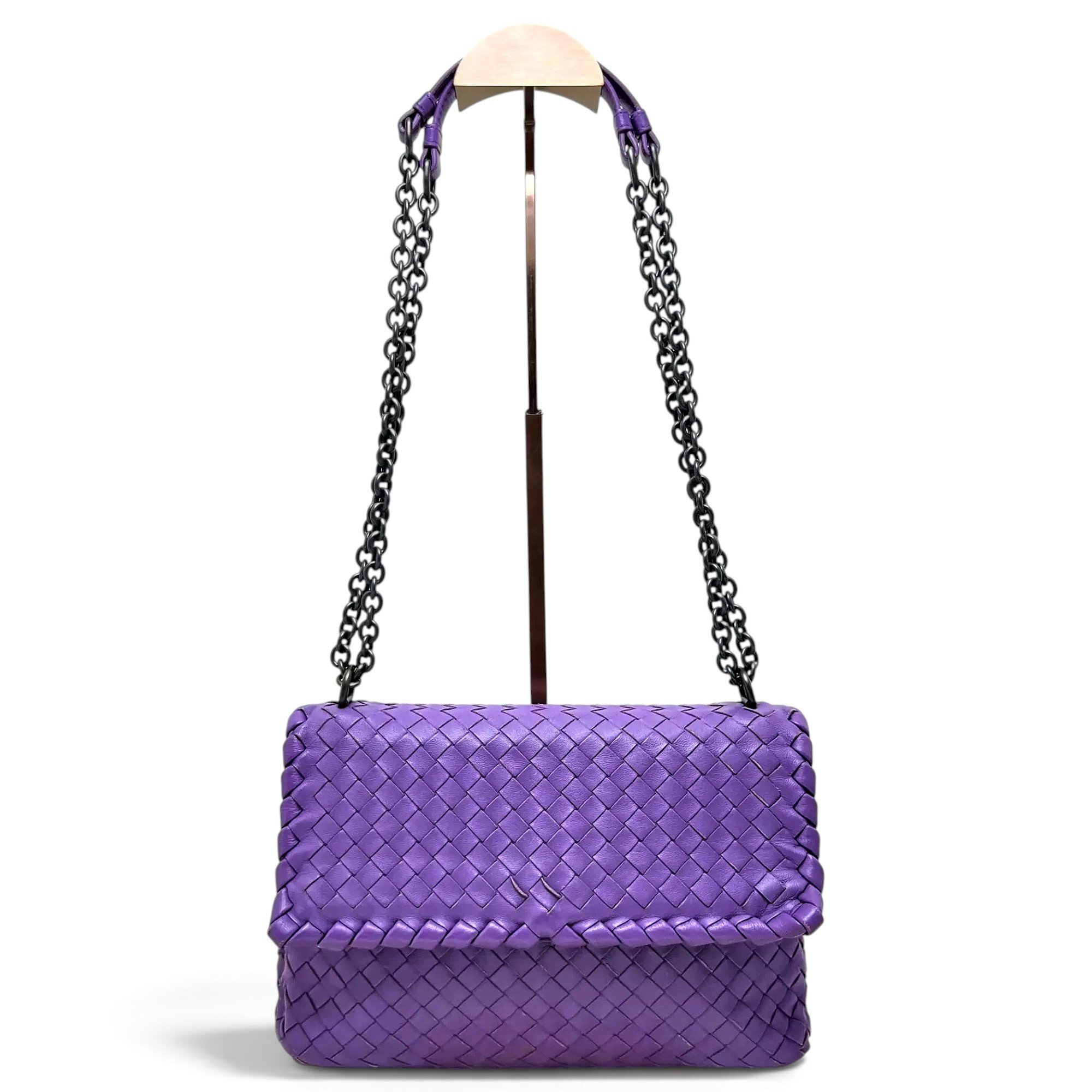 Olimpia leather handbag