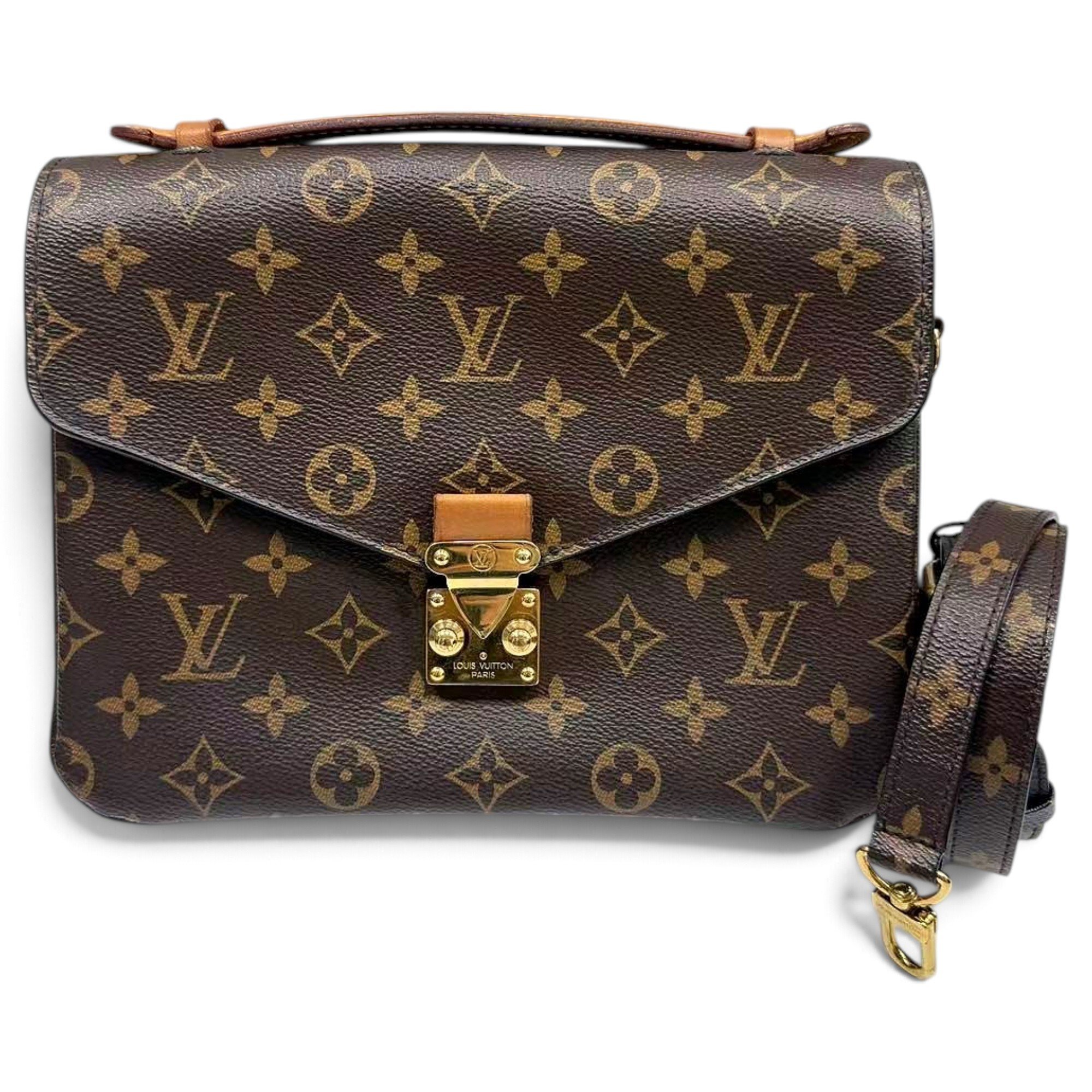 Metis leather handbag