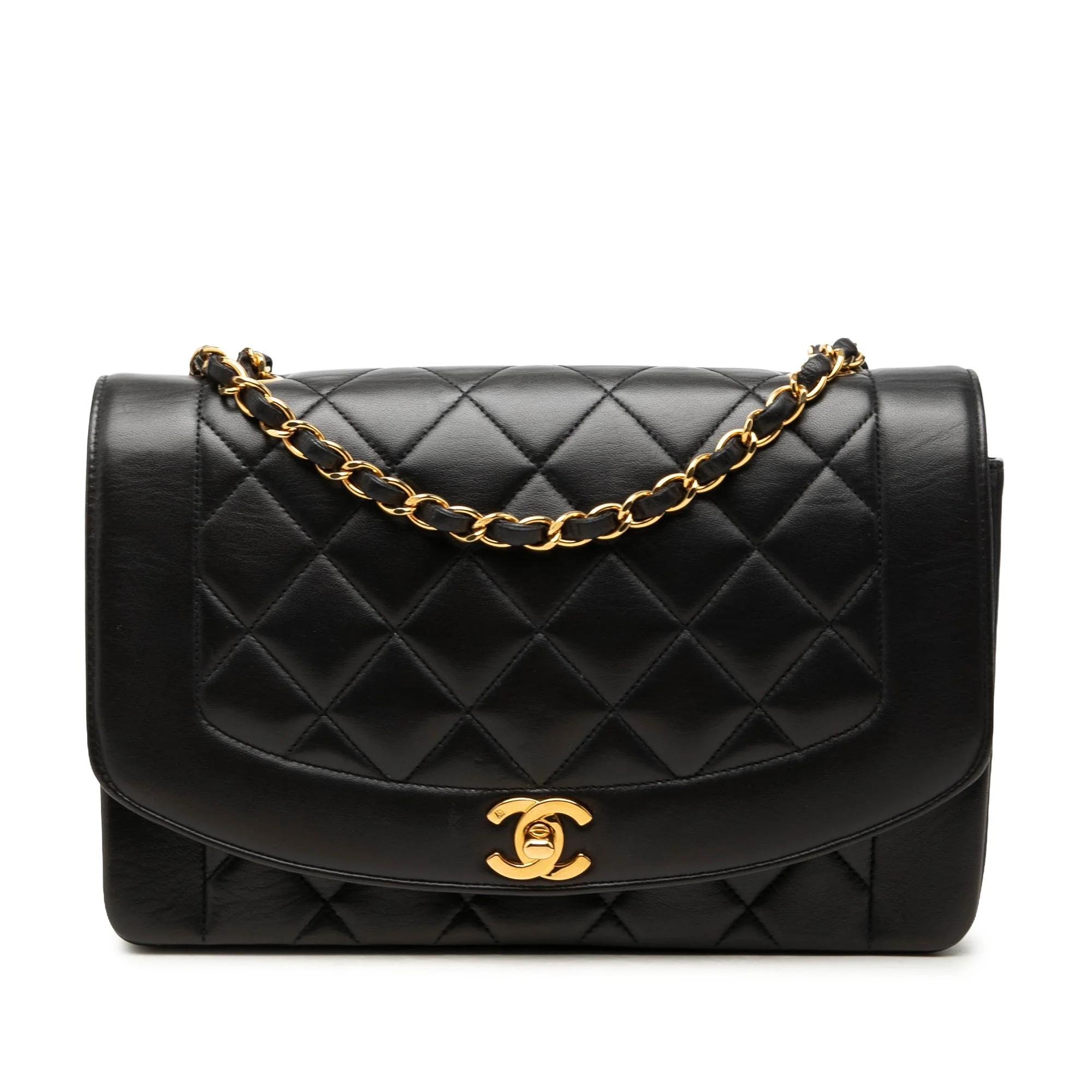 Diana leather handbag