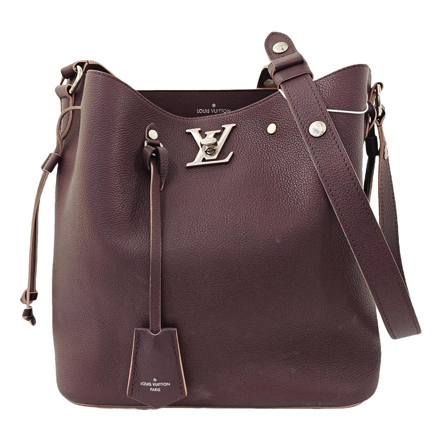 Lockme leather handbag