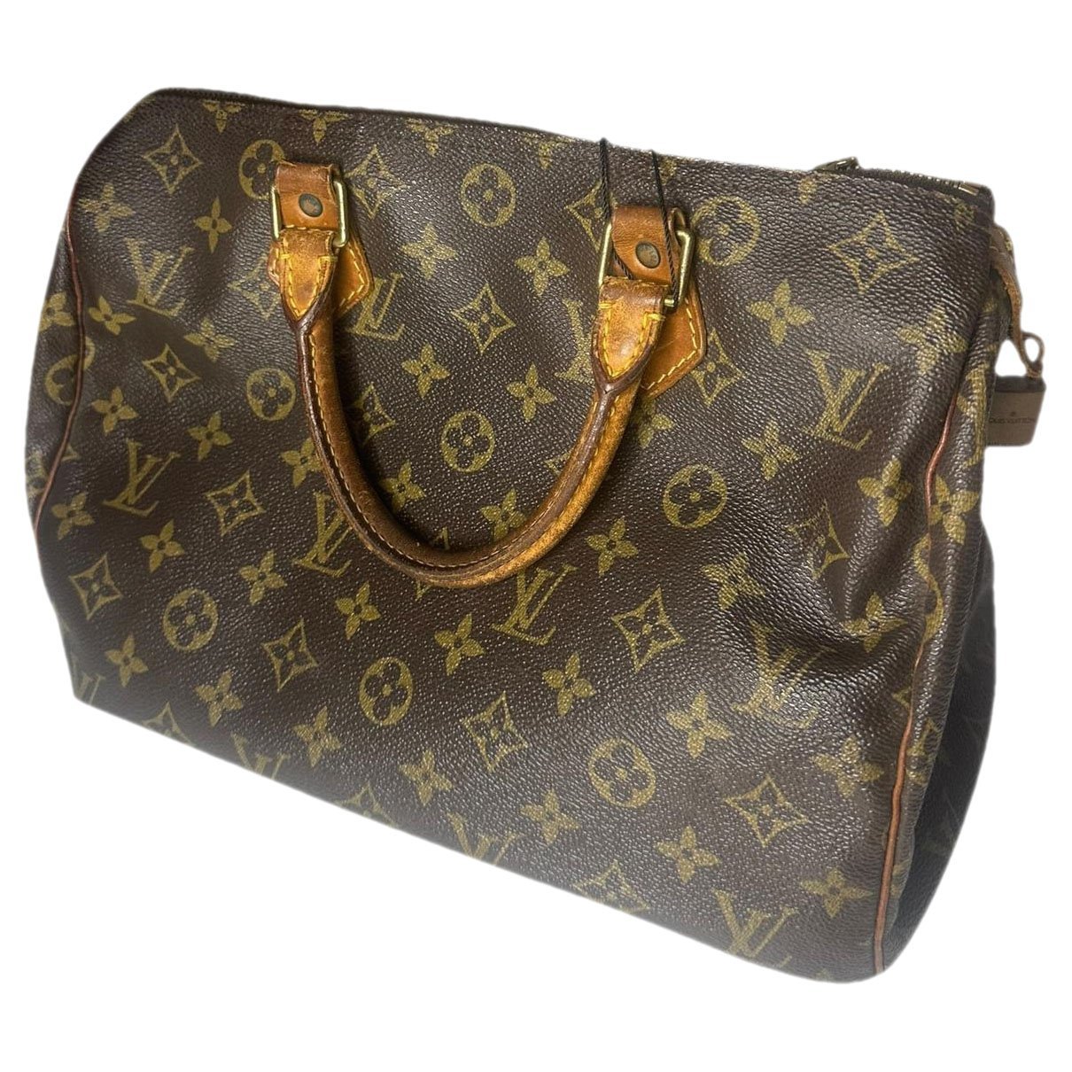 Speedy leather handbag