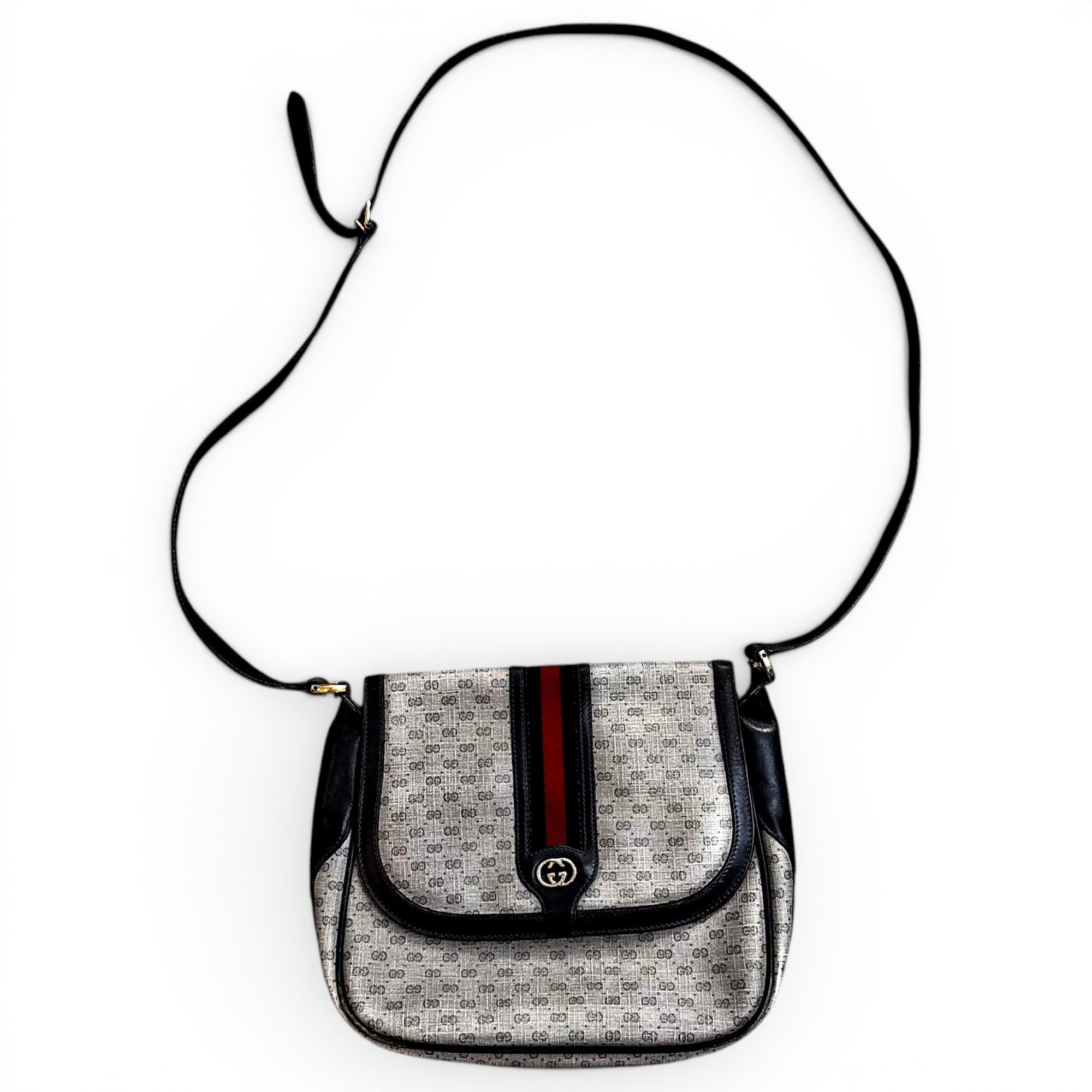 Ophidia GG Supreme cloth crossbody bag