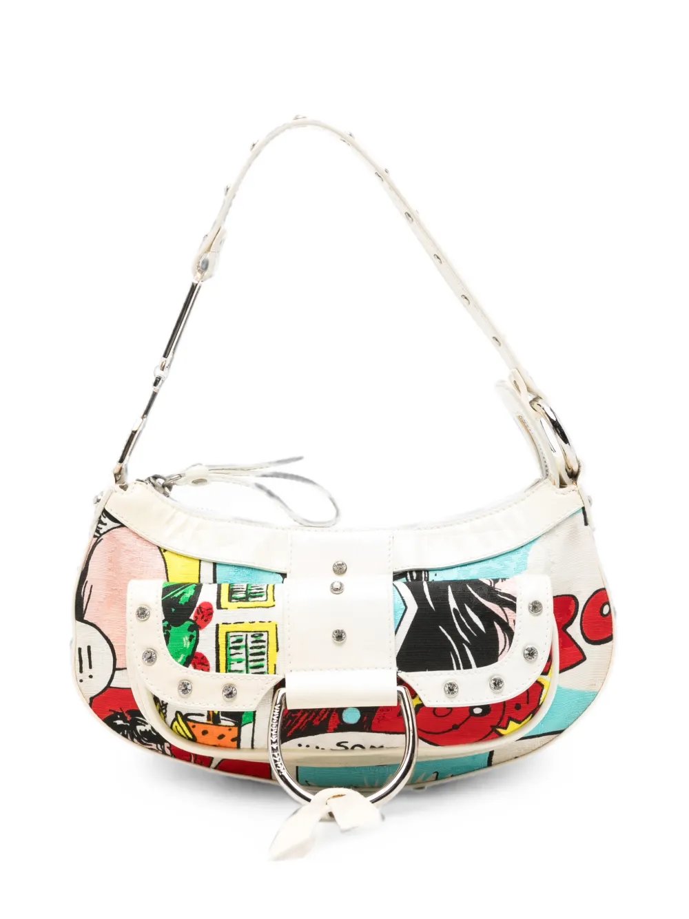 Dolce & Gabbana 2000s comic-print shoulder bag