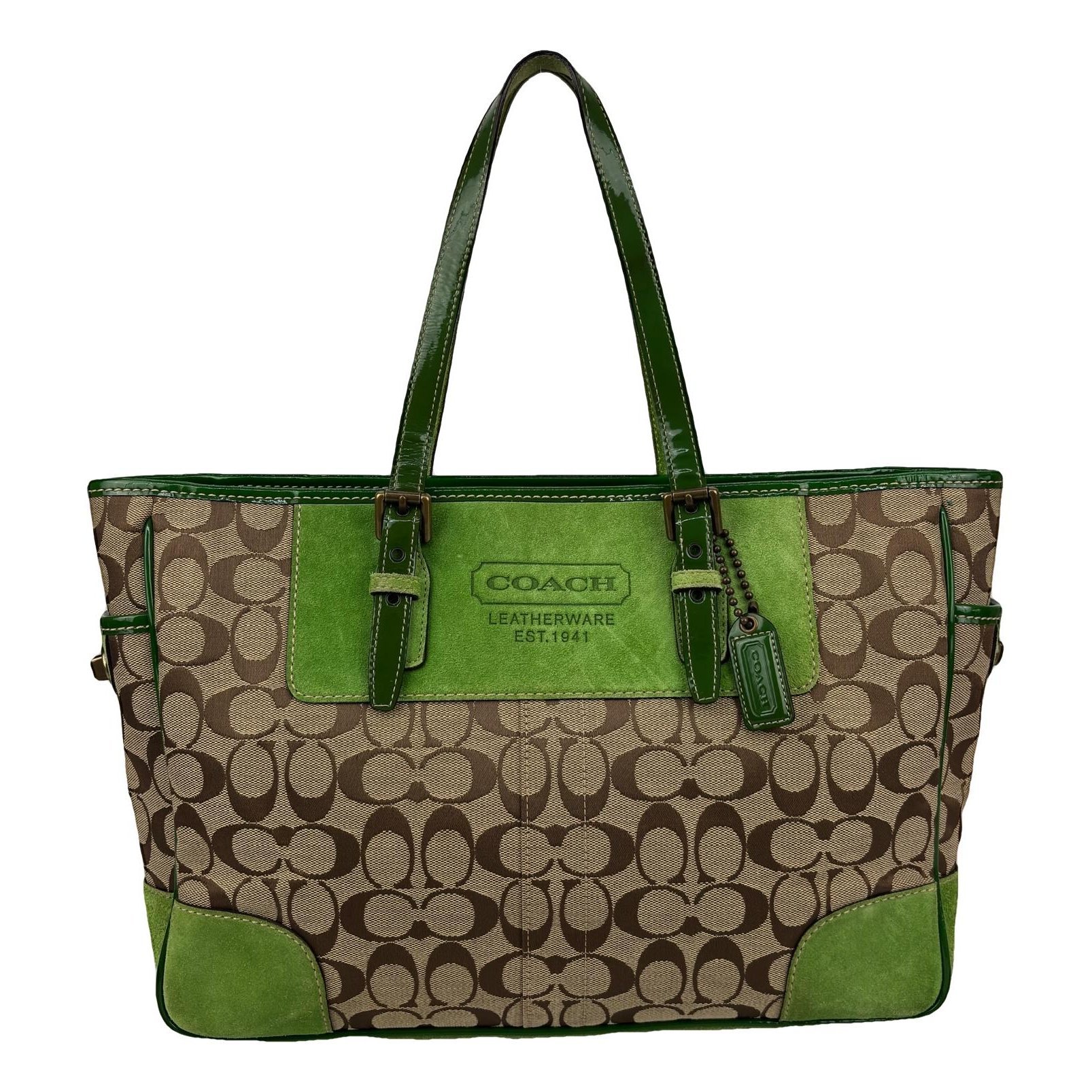 Signature Sufflette cloth handbag