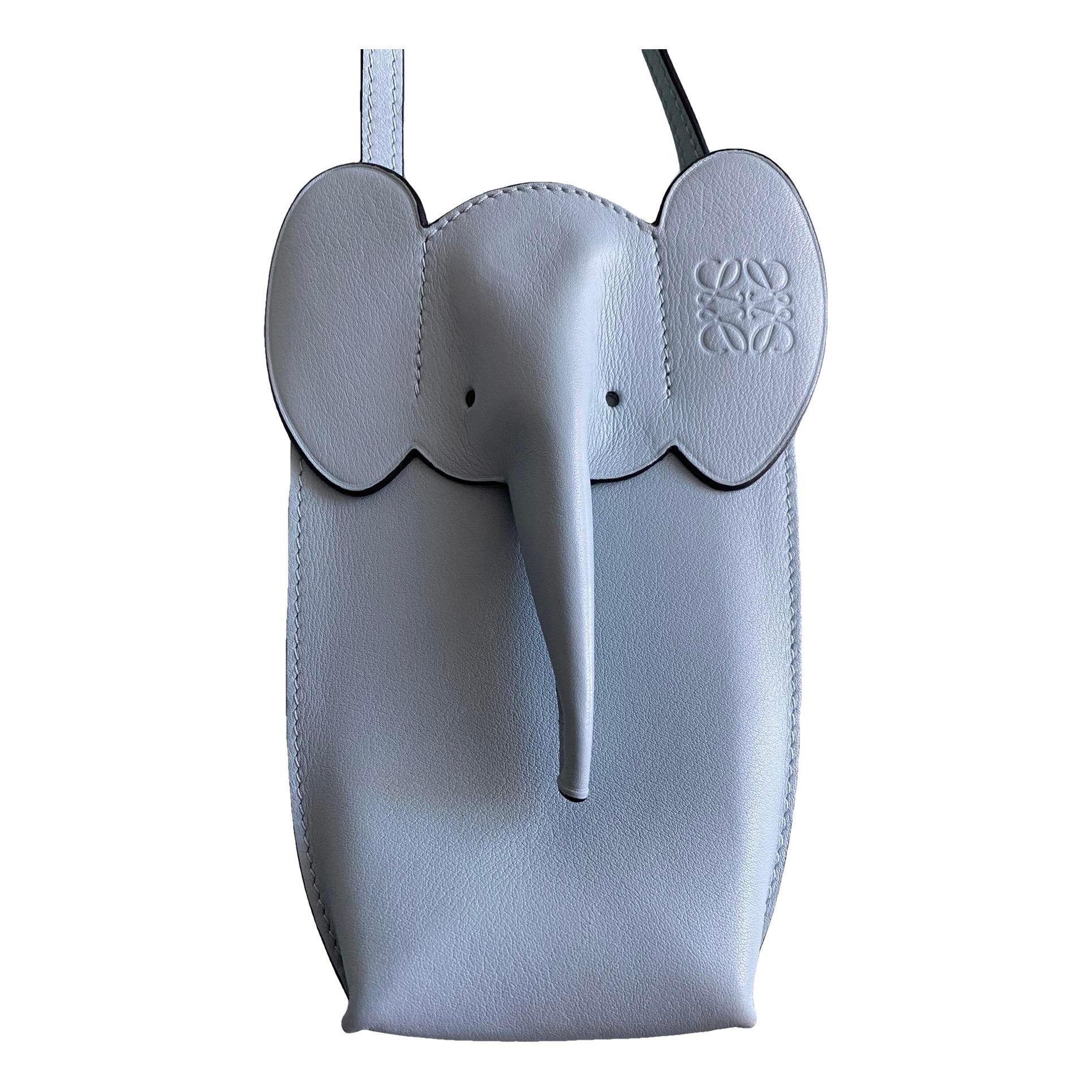 Animals leather handbag