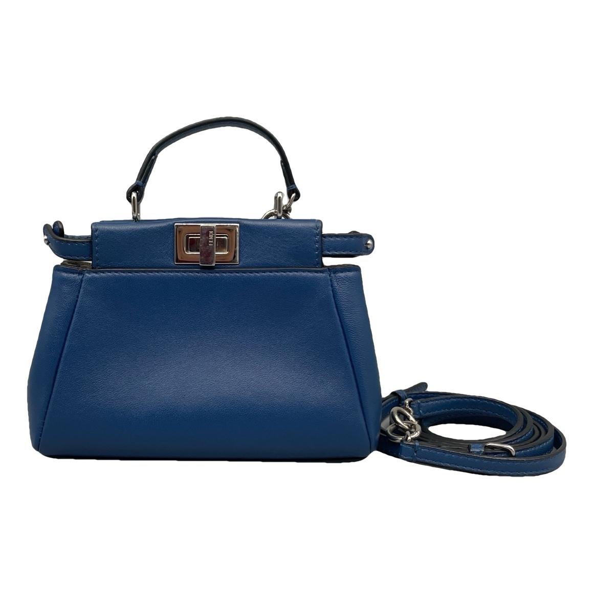 Peekaboo leather handbag