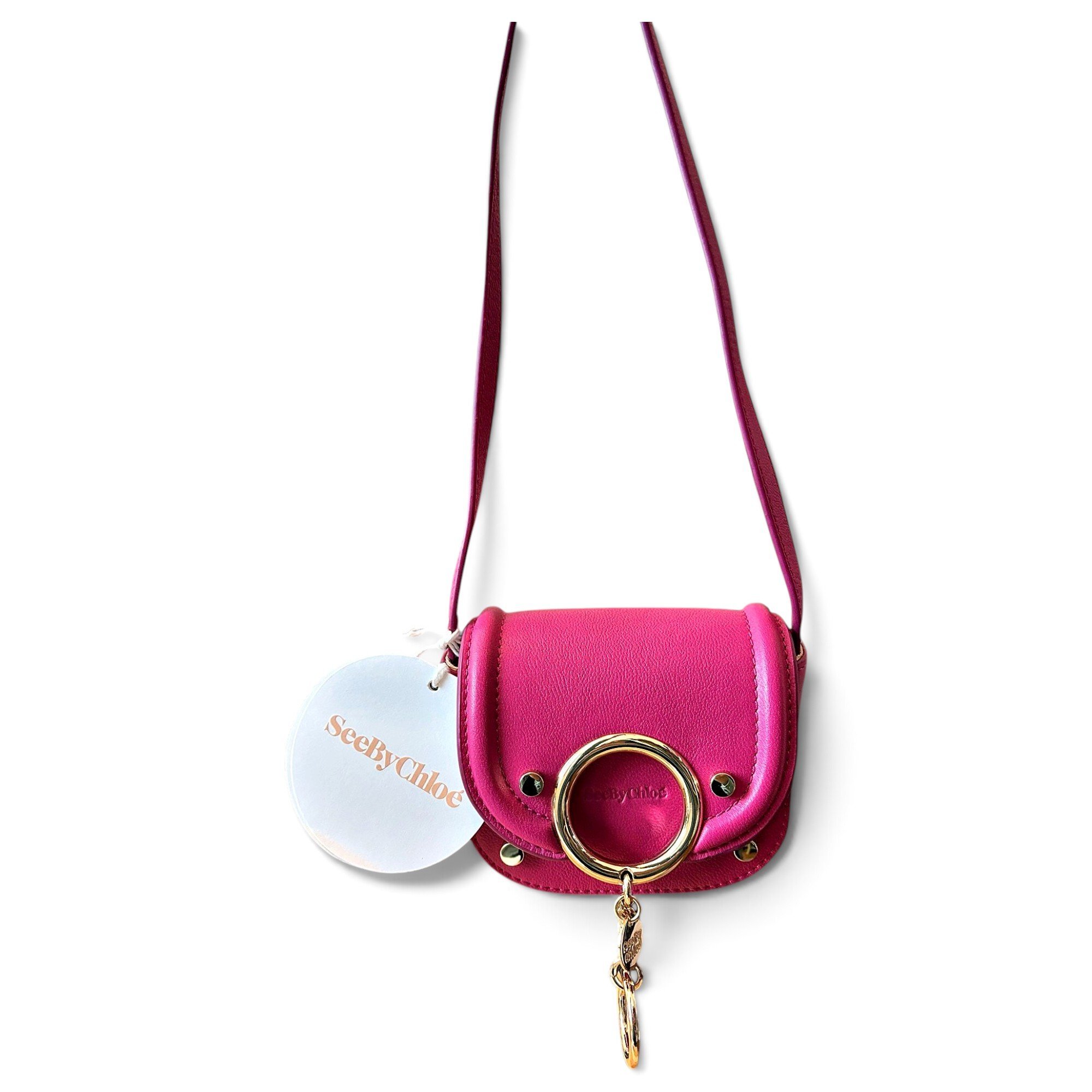 Leather mini bag