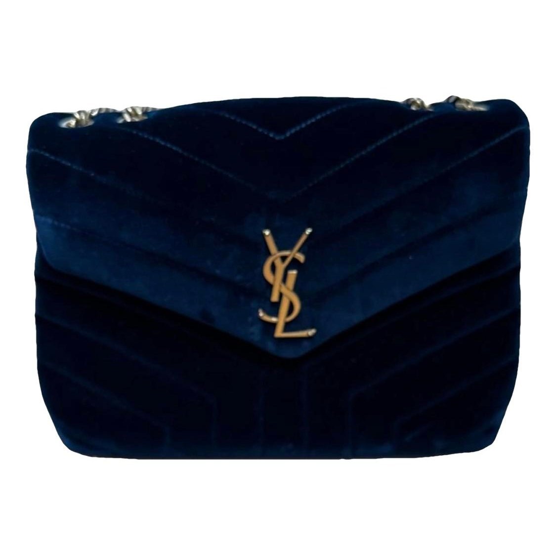 Loulou velvet crossbody bag
