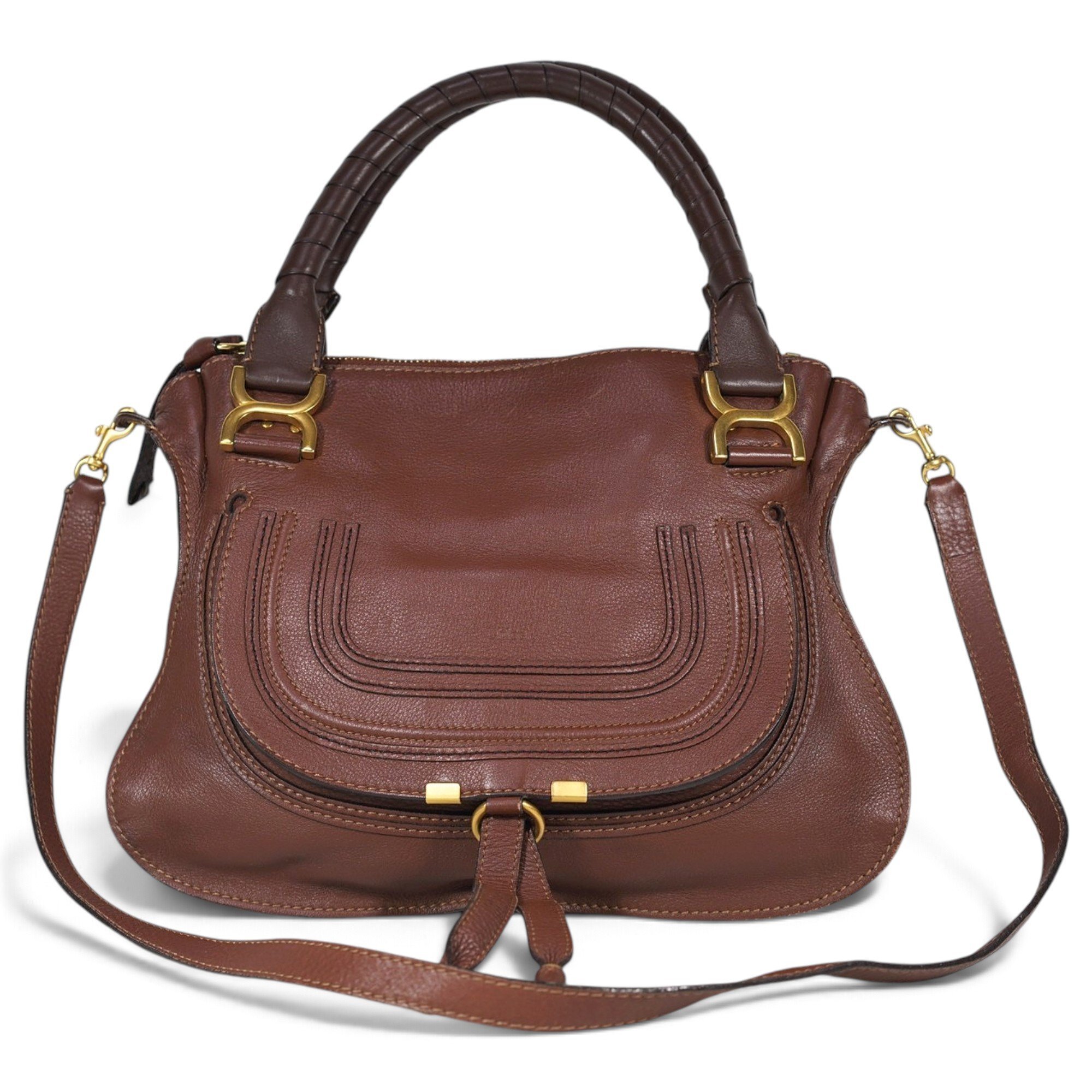 Marcie leather handbag